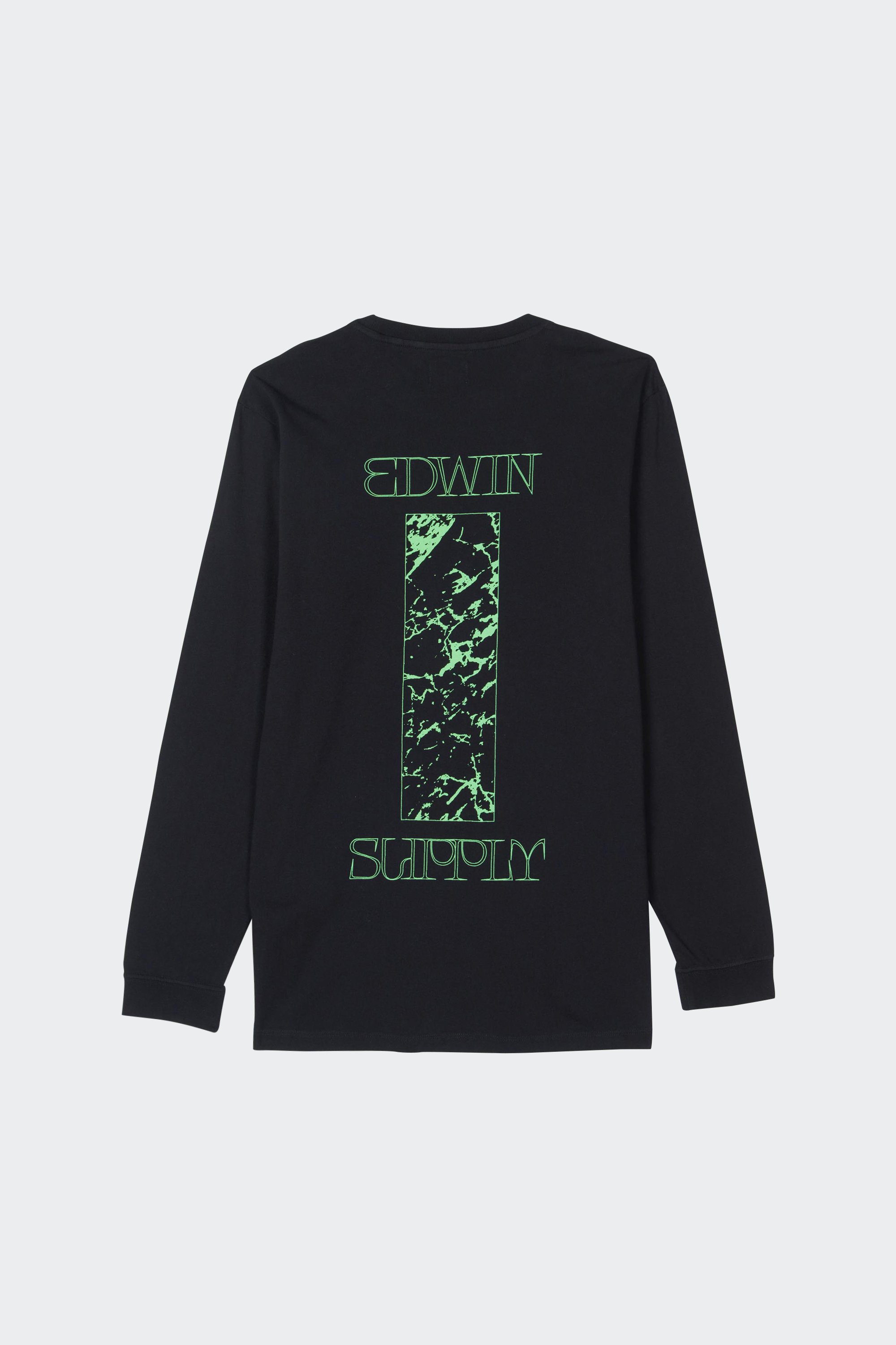 Long-sleeve t-shirt | Black by EDWIN Long-sleeve t-shirt Black