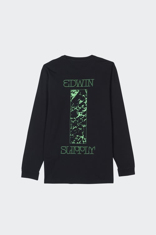 EDWIN T-shirt manches longues Noir