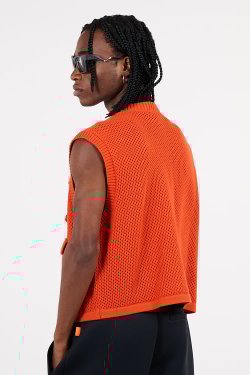DAILY PAPER Gilet Rouge