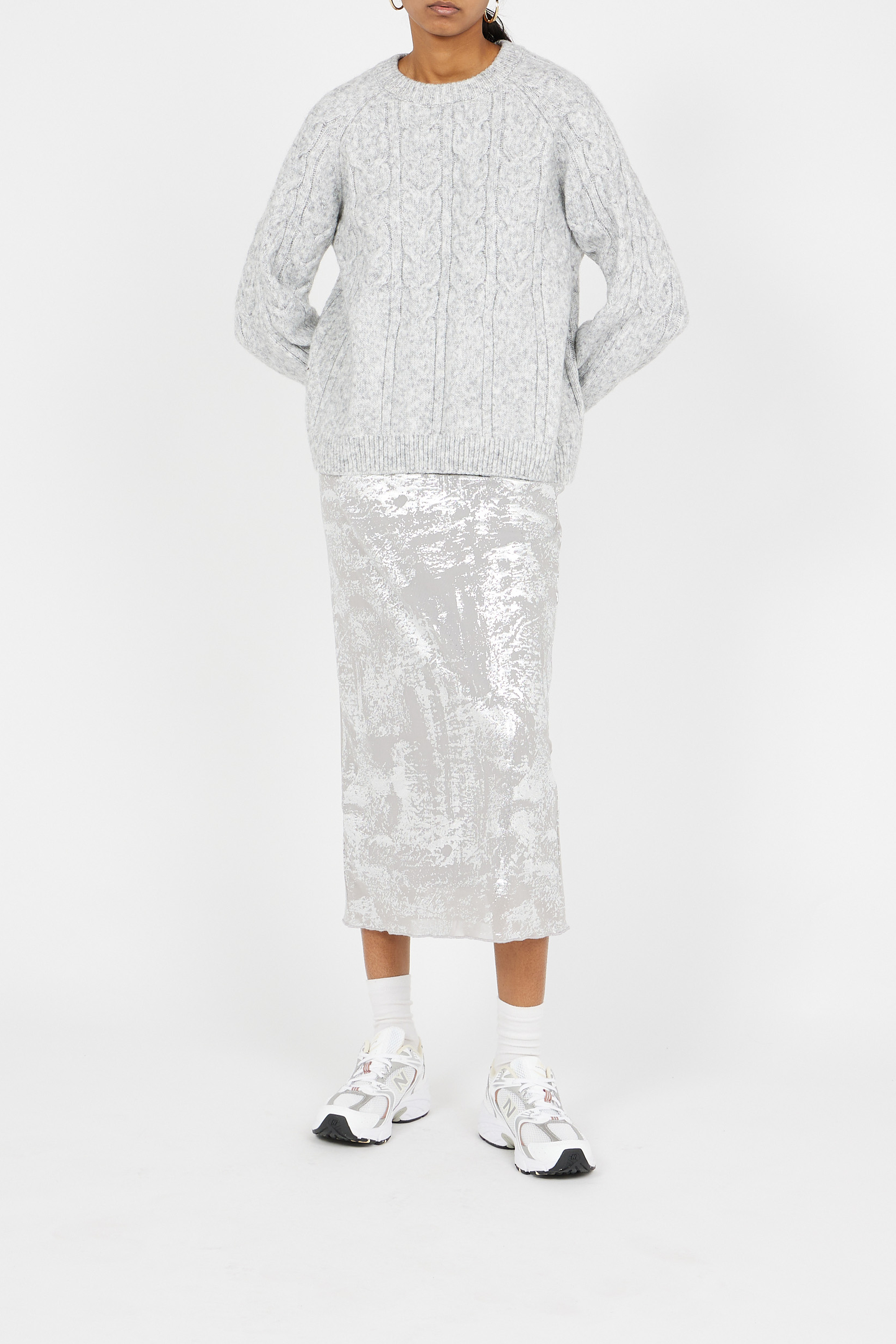 skirt NOISY MAY Grey