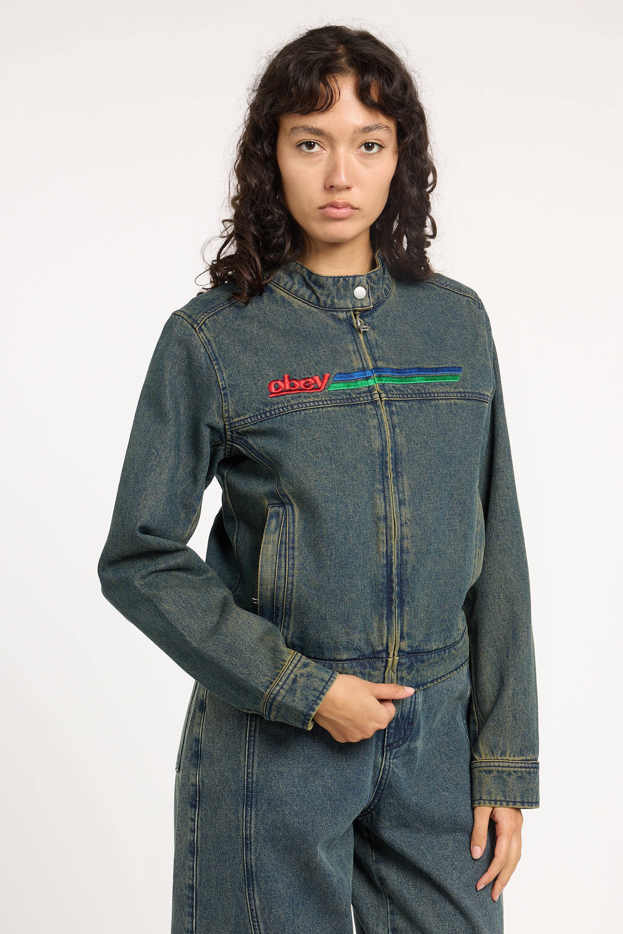 Veste | Bleu OBEY Femme