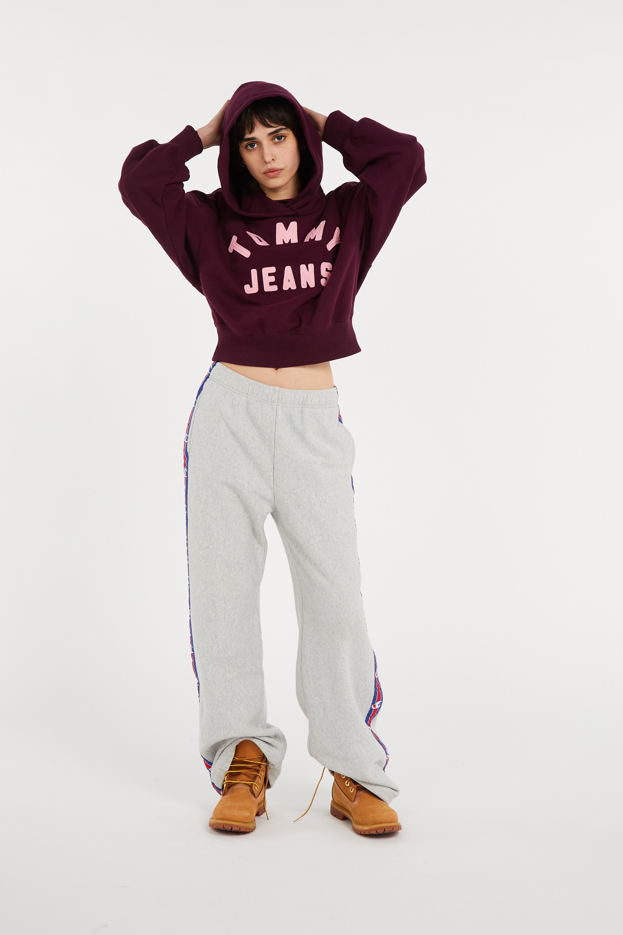 Hoodie  TOMMY JEANS Violet