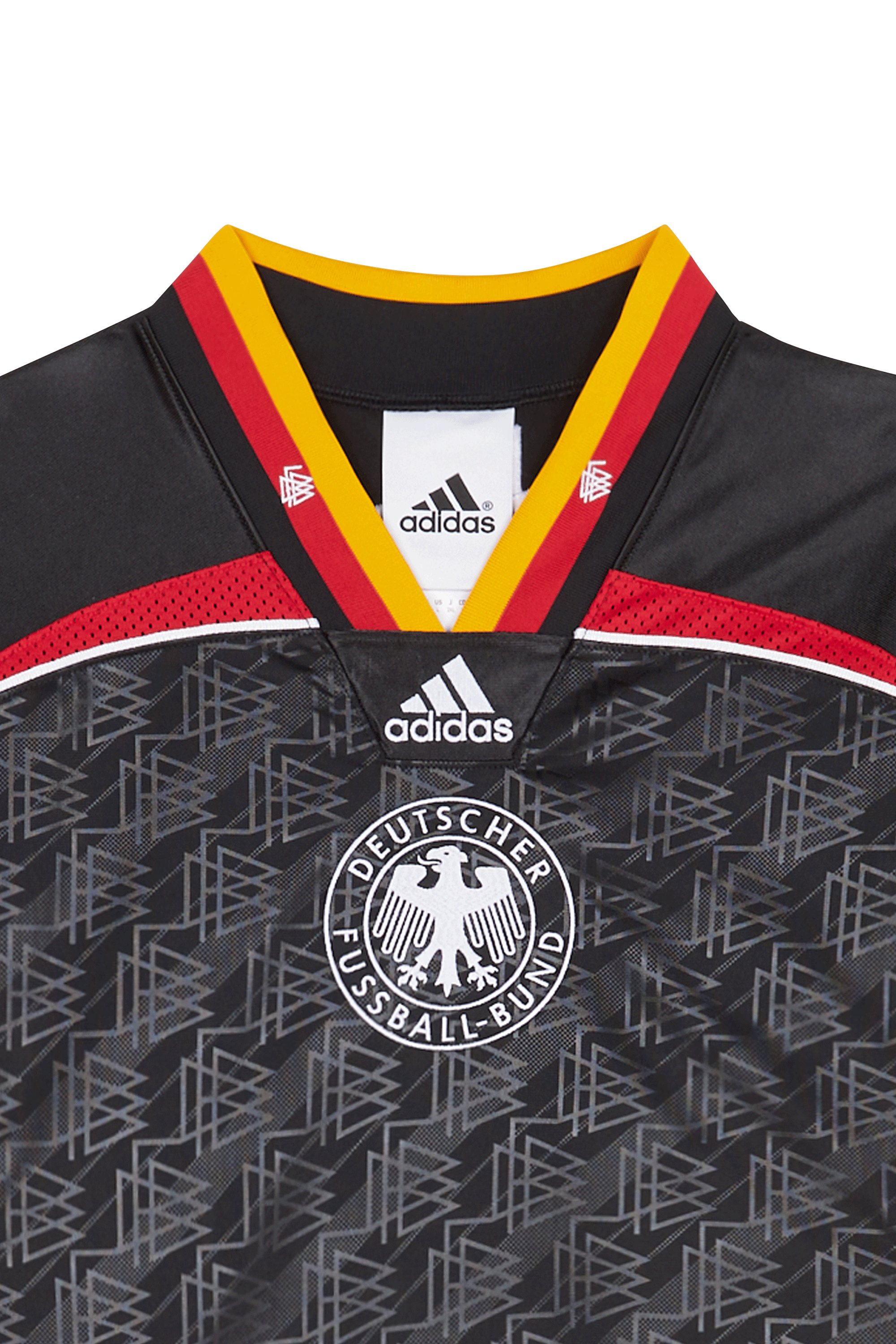 Regular-fit round-neck cotton T-shirt Black