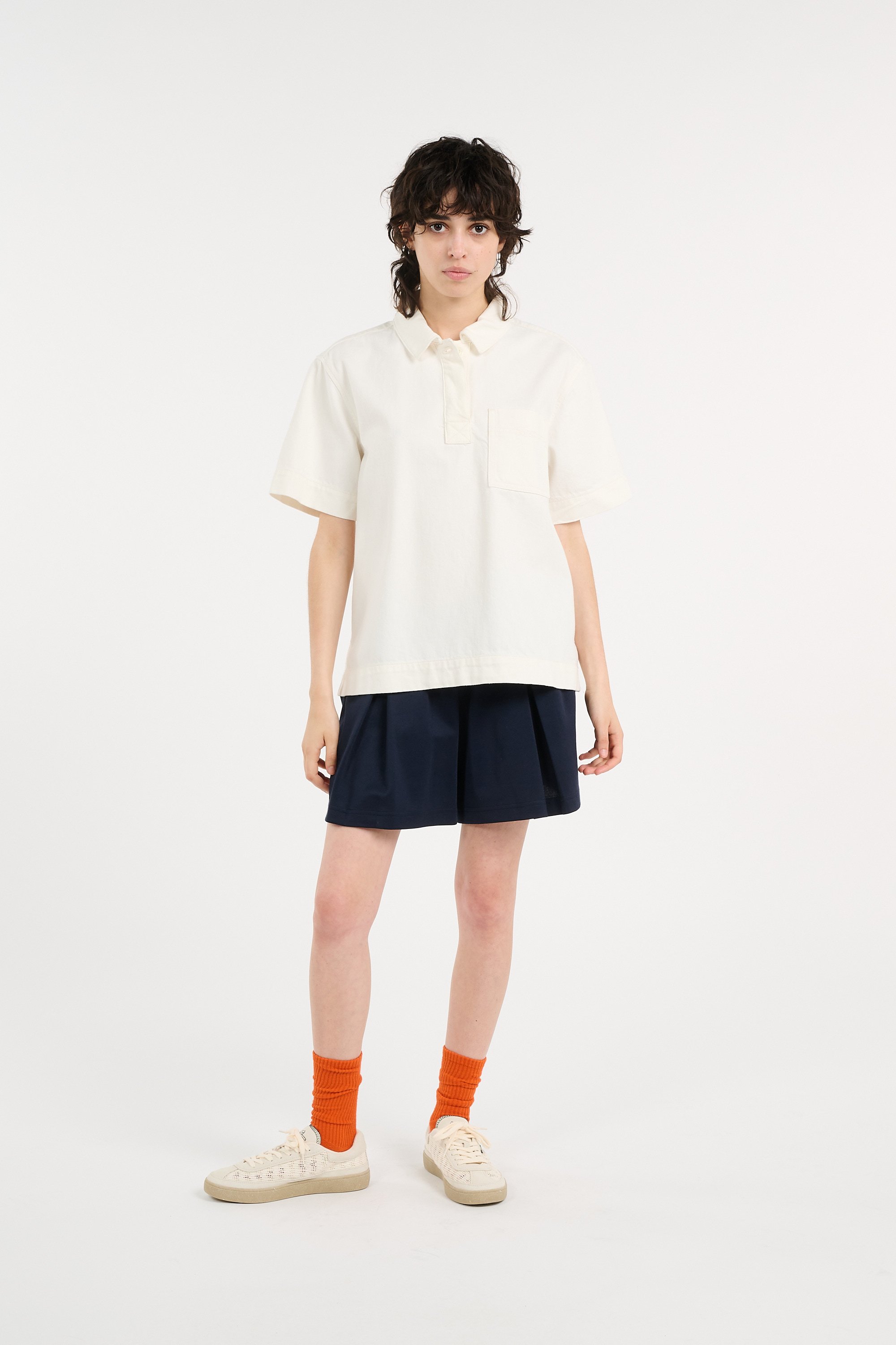 Polo LACOSTE Blanc