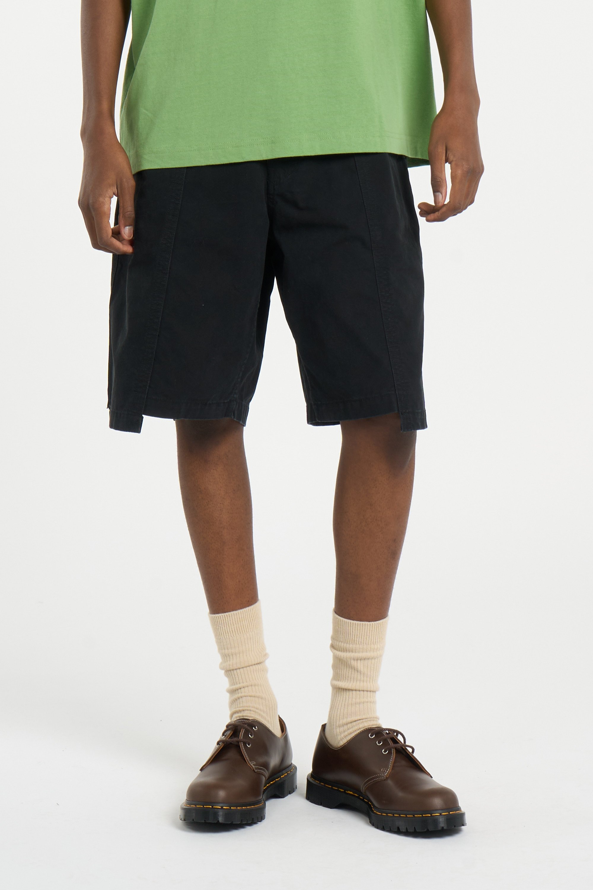 Cotton Bermuda shorts | Black PLEASURES Men
