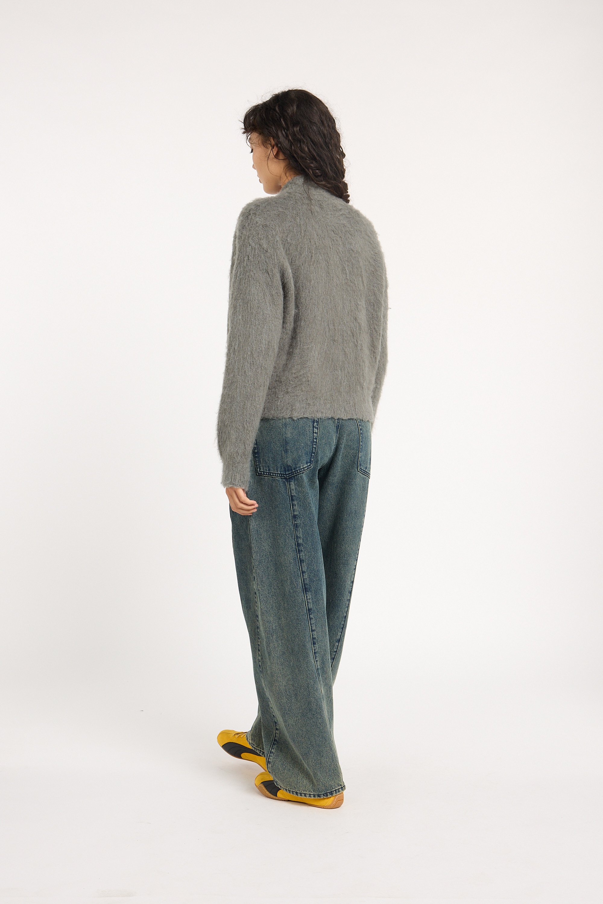 Cardigan | Grey OBEY Women