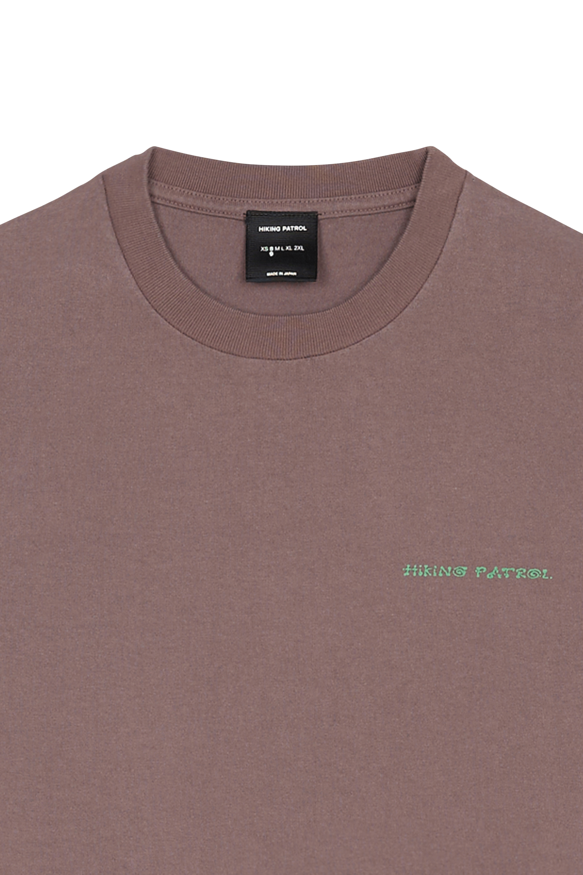 Regular-fit round-neck cotton T-shirt | Khaki HIKING PATROL Women