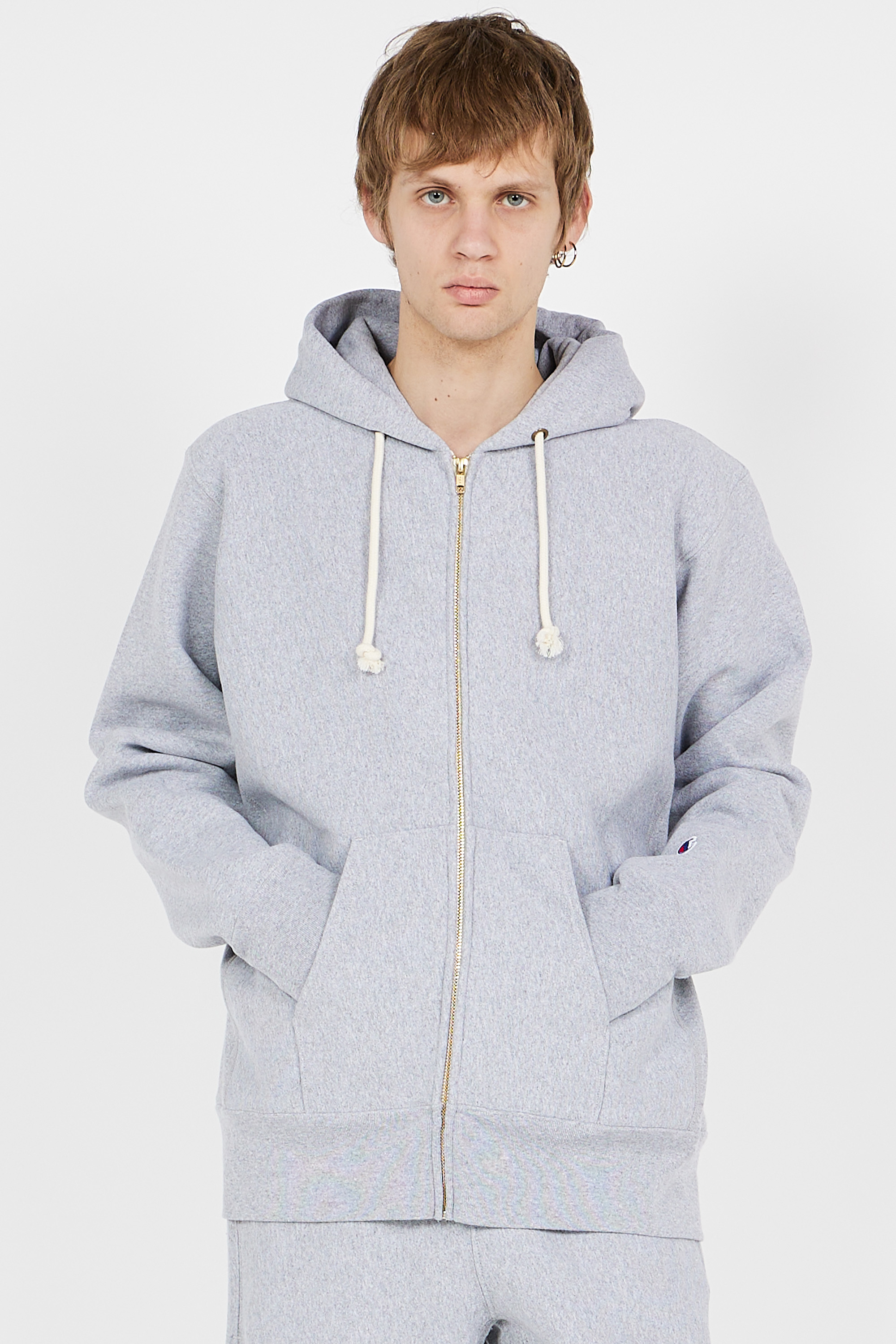 zip-up hoodie Multicolored
