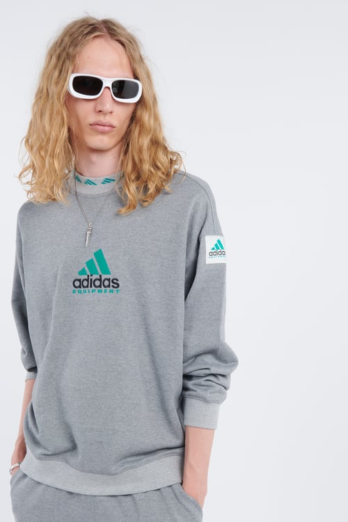 ADIDAS Sweatshirt Gris
