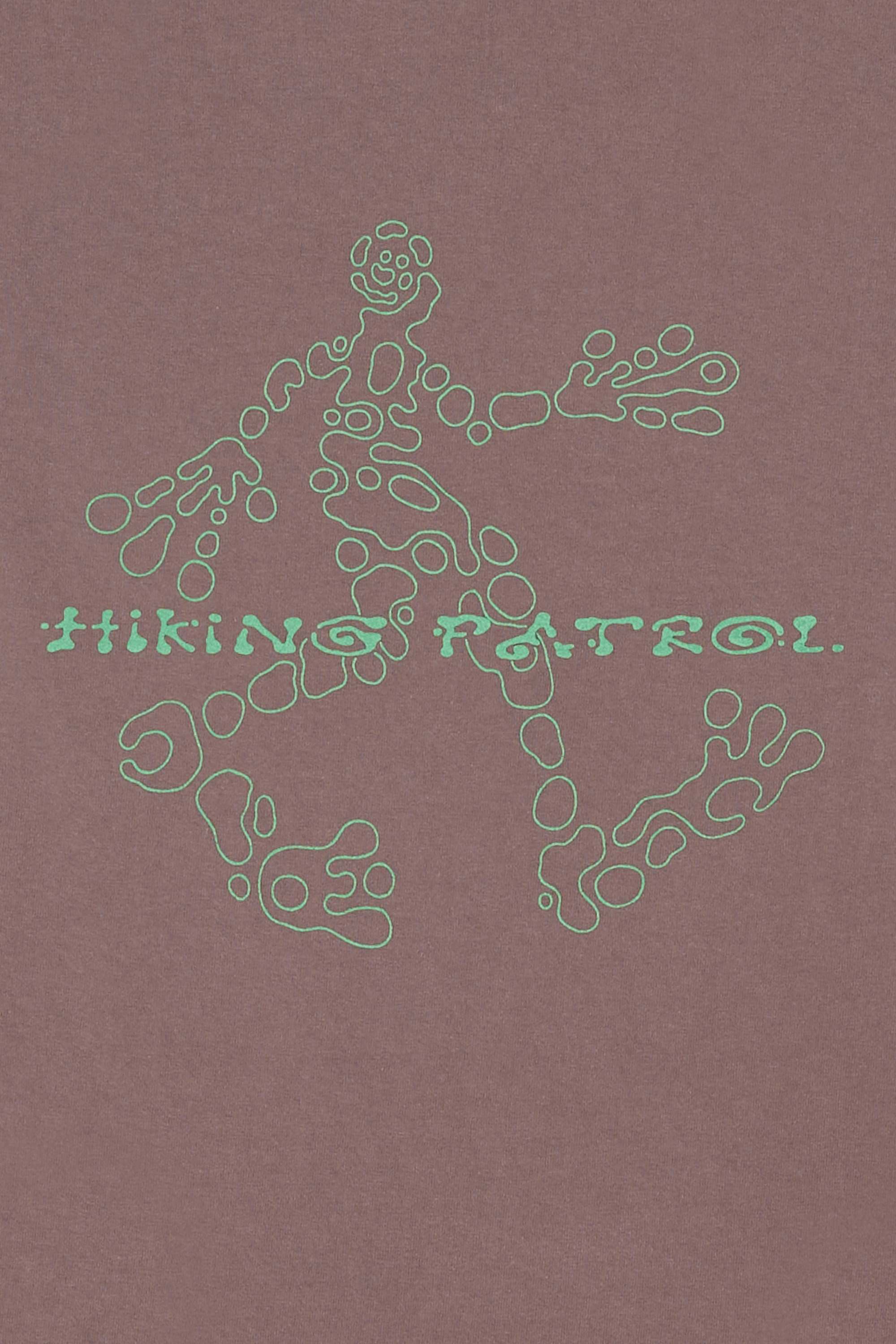 Regular-fit round-neck cotton T-shirt | Khaki HIKING PATROL Women