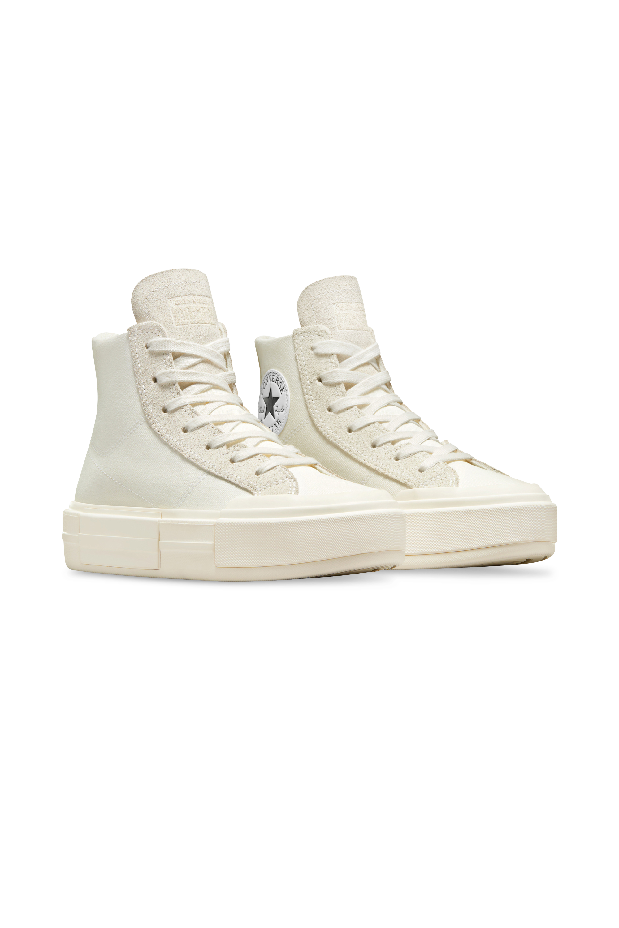 High-top sneakers Beige