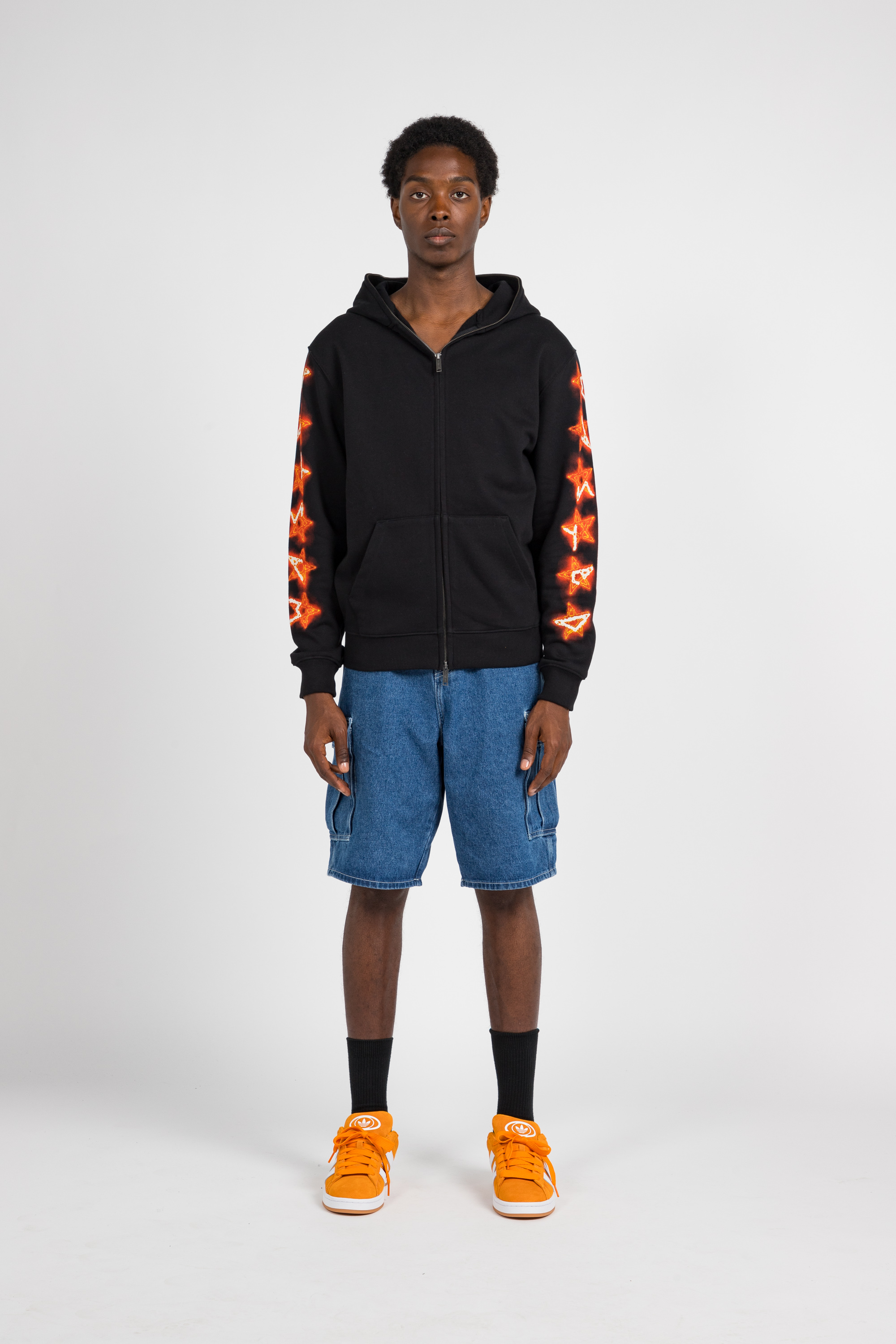 Hoodie zippé Noir