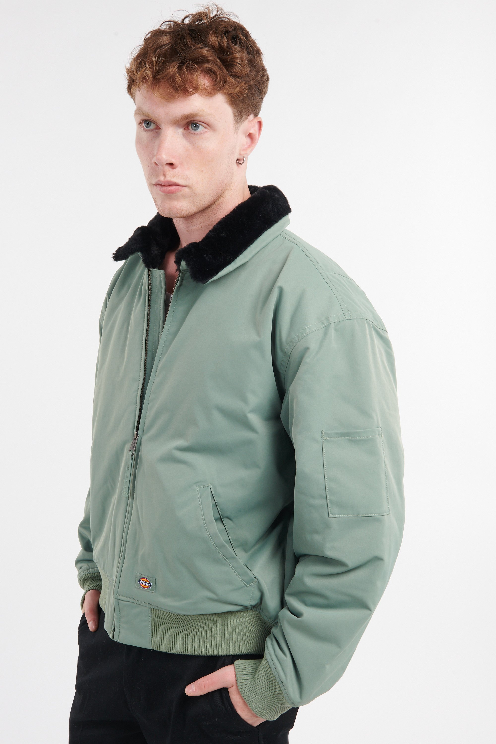 Blouson aviateur Vert
