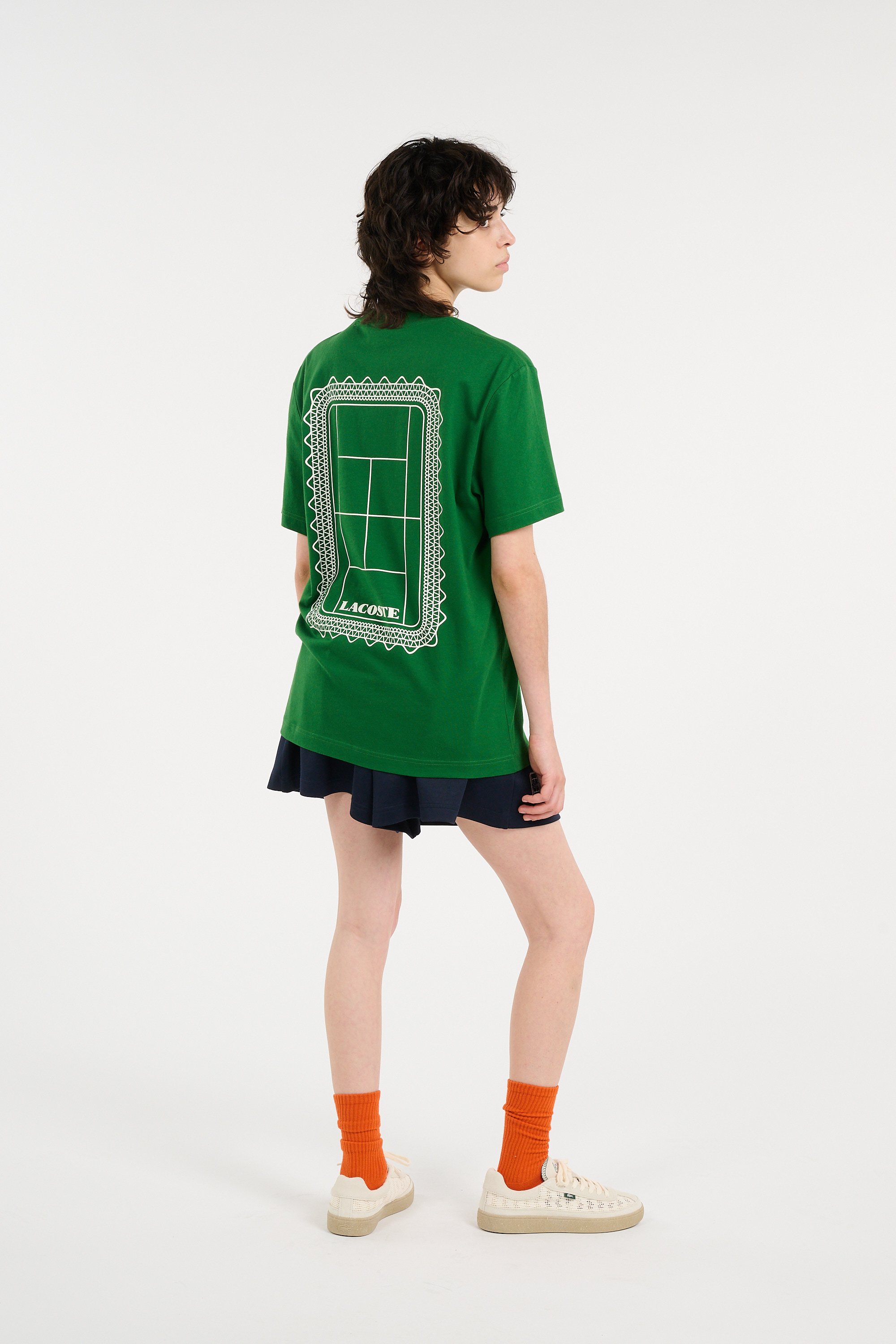 T-shirt  | Vert LACOSTE Femme