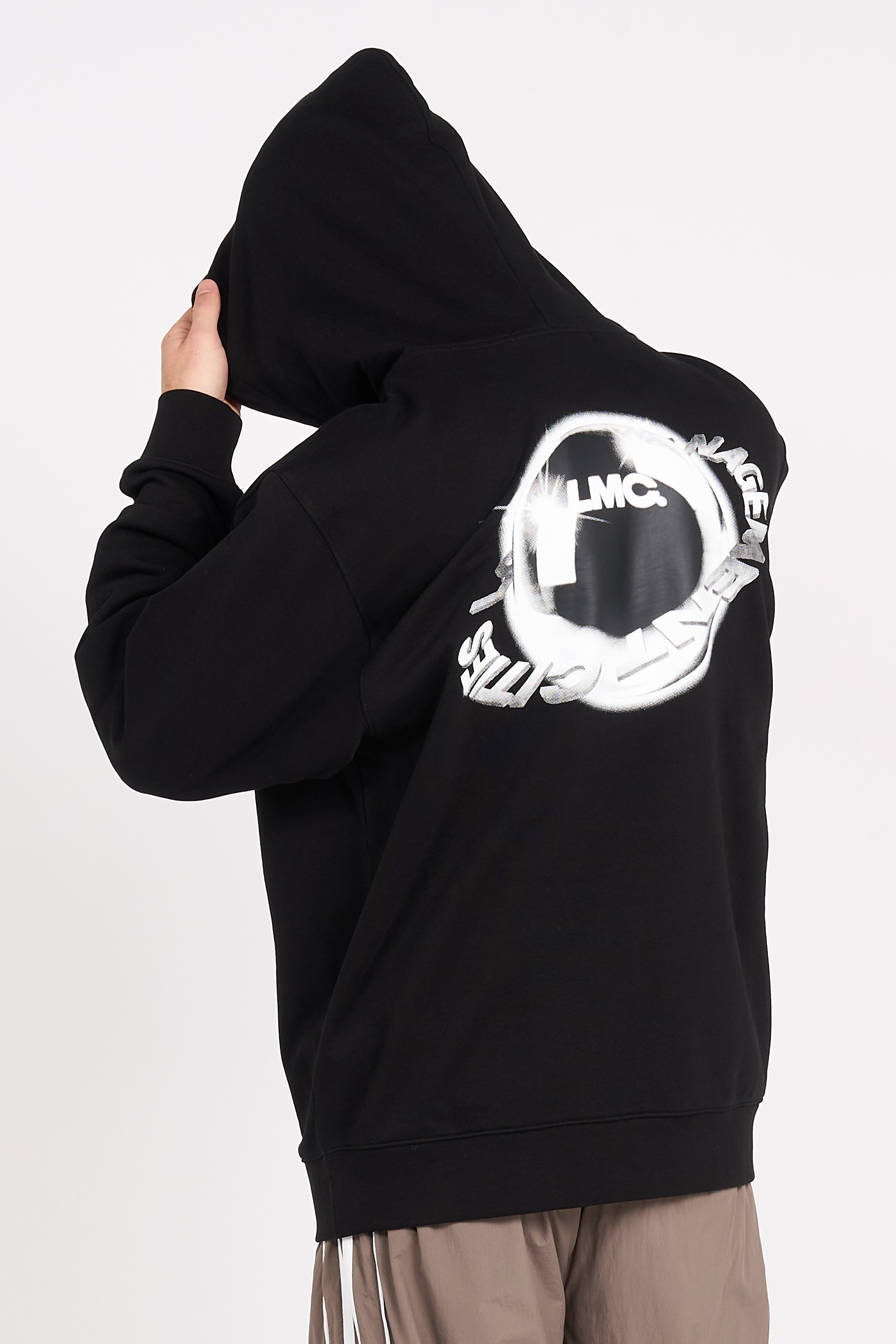 Hoodie | Black LOST MANAGEMENT CITIES Men