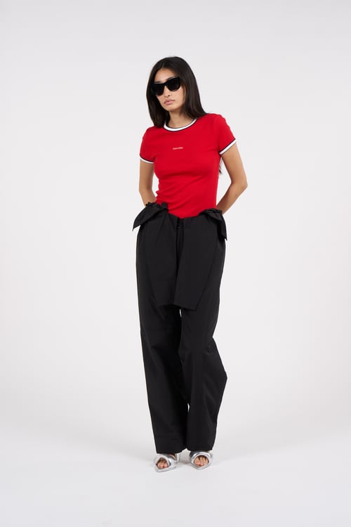 CALVIN KLEIN T-shirt Rouge