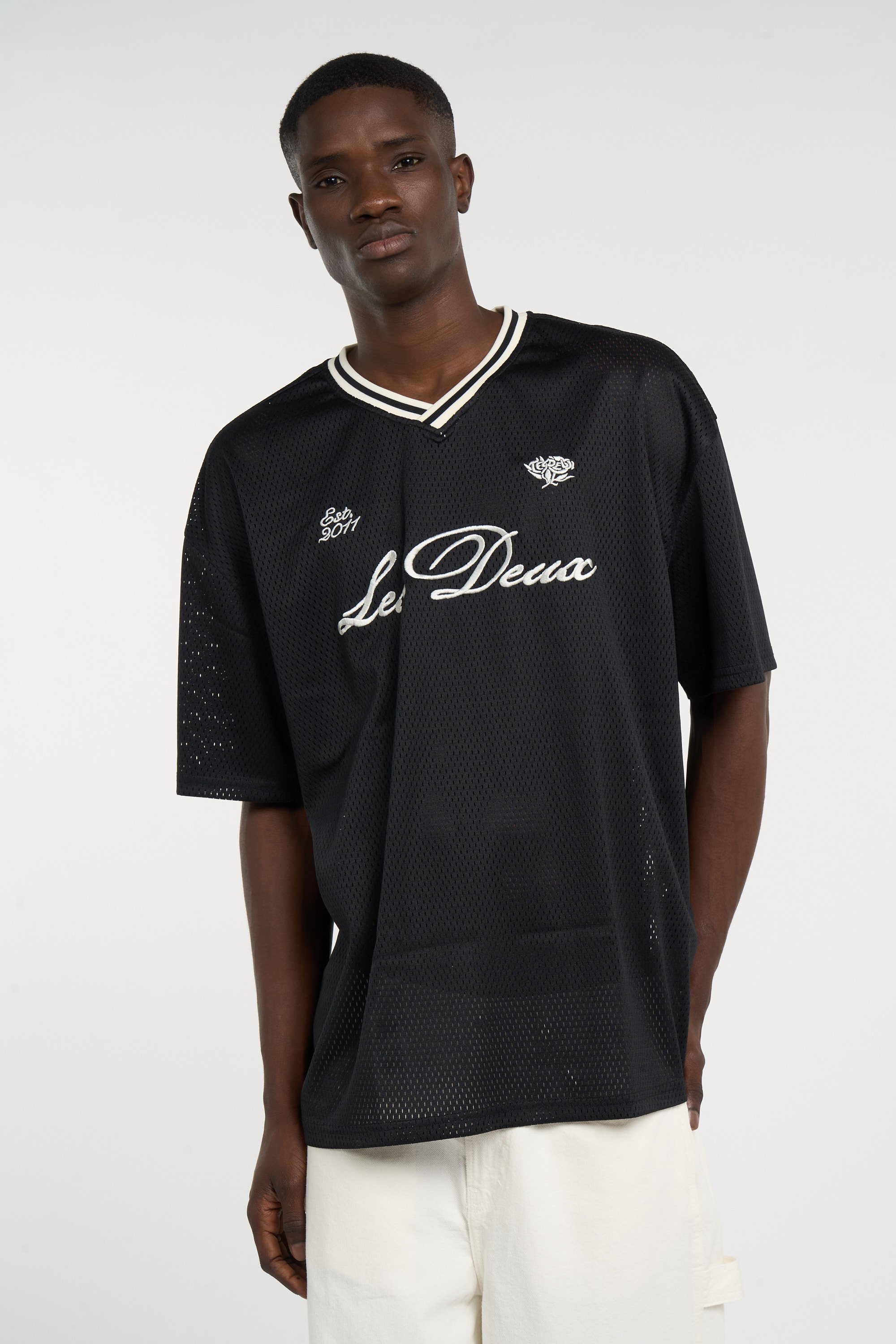 T-shirt | Noir LES DEUX Homme
