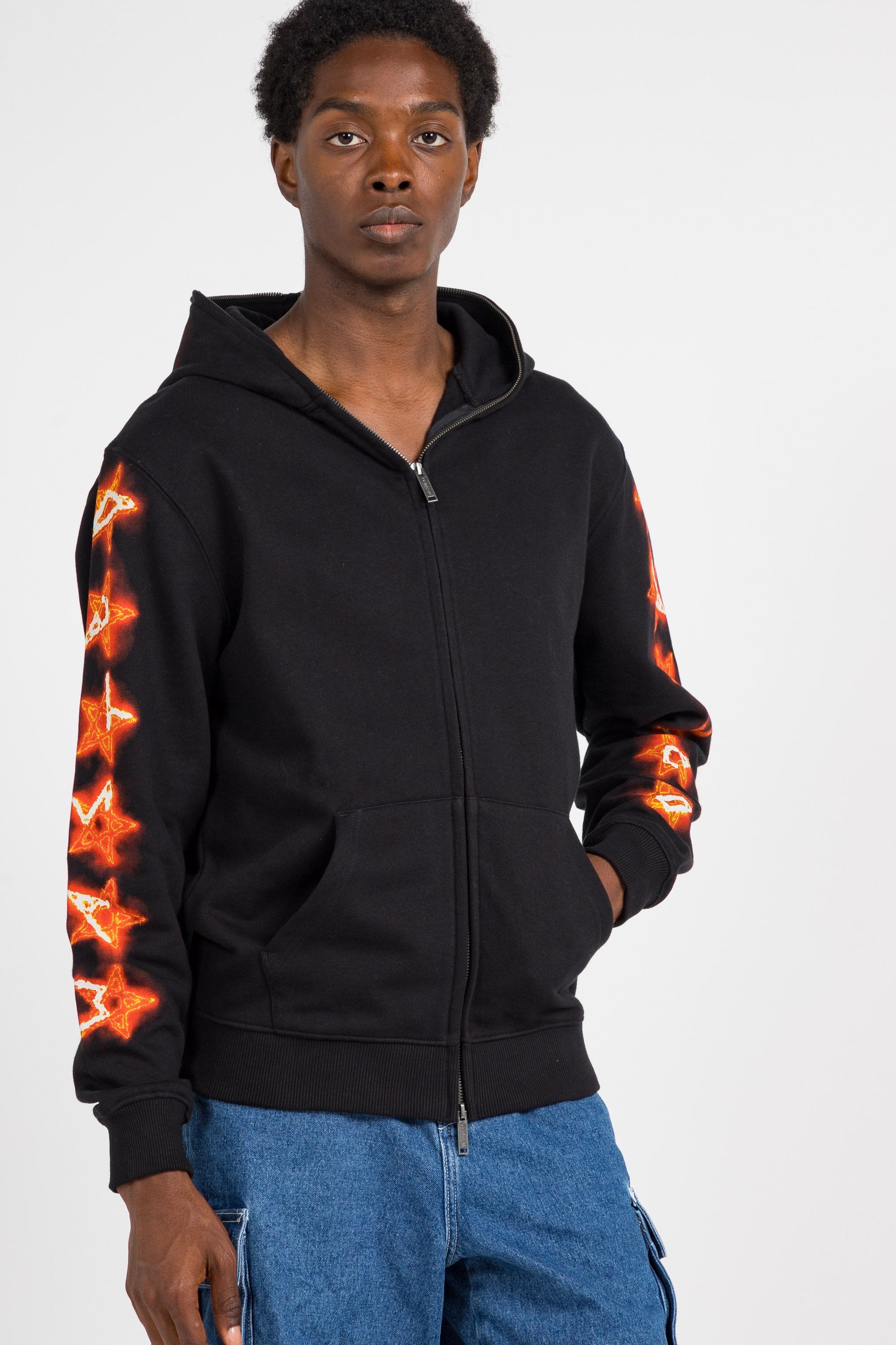 Hoodie zippé Noir