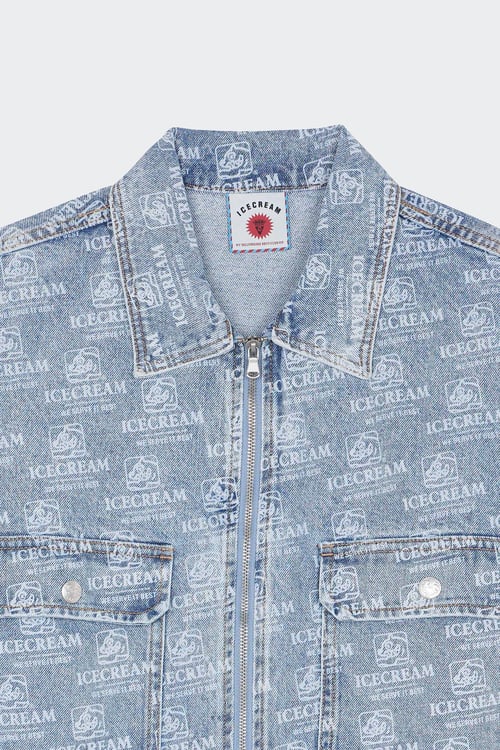 ICE CREAM Veste Bleu