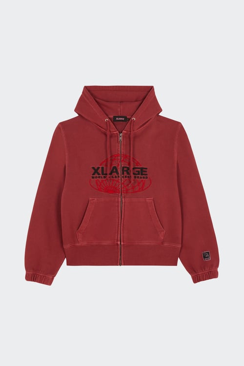 Hoodie zippé - Taille M Violet