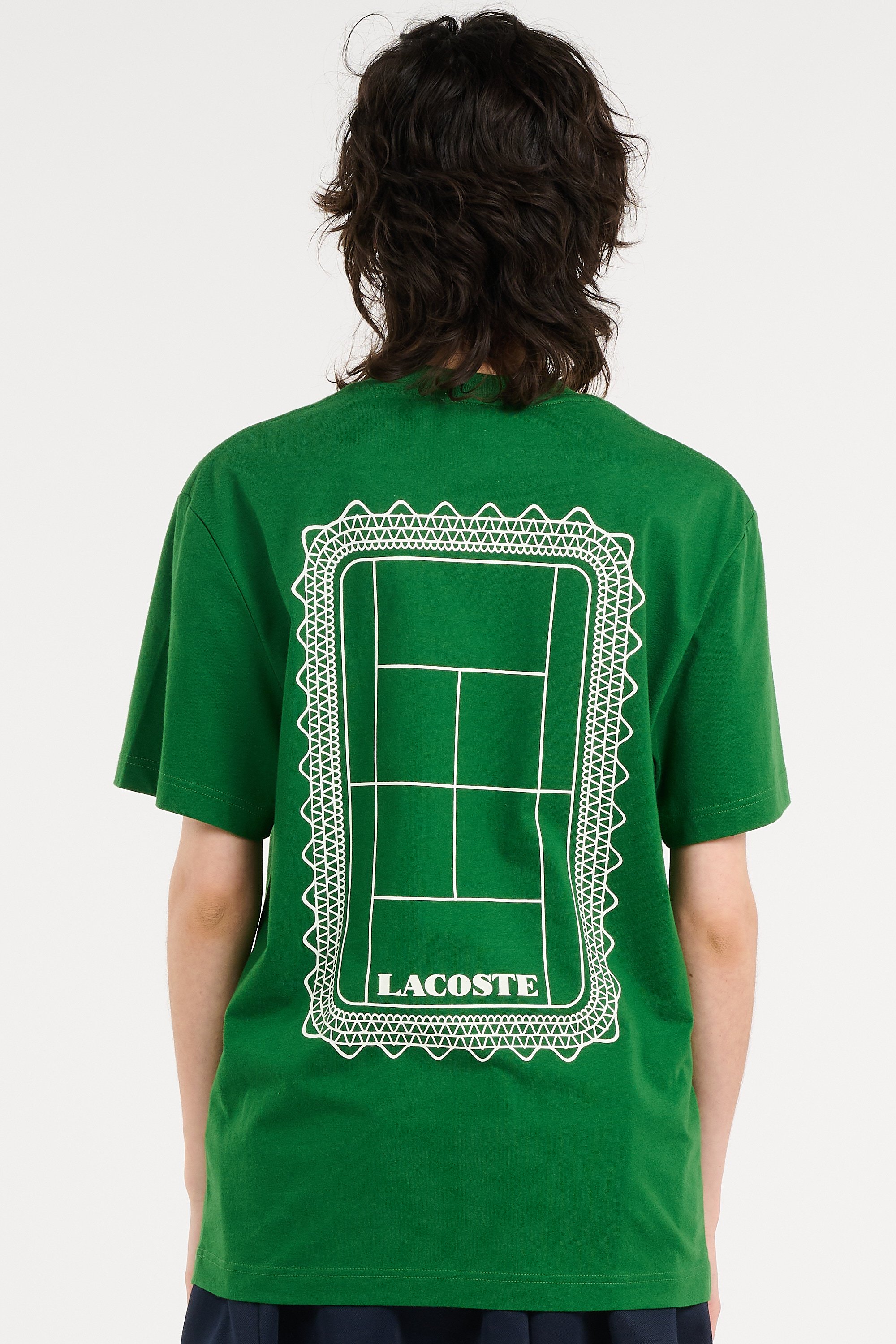 T-shirt  | Vert LACOSTE Femme