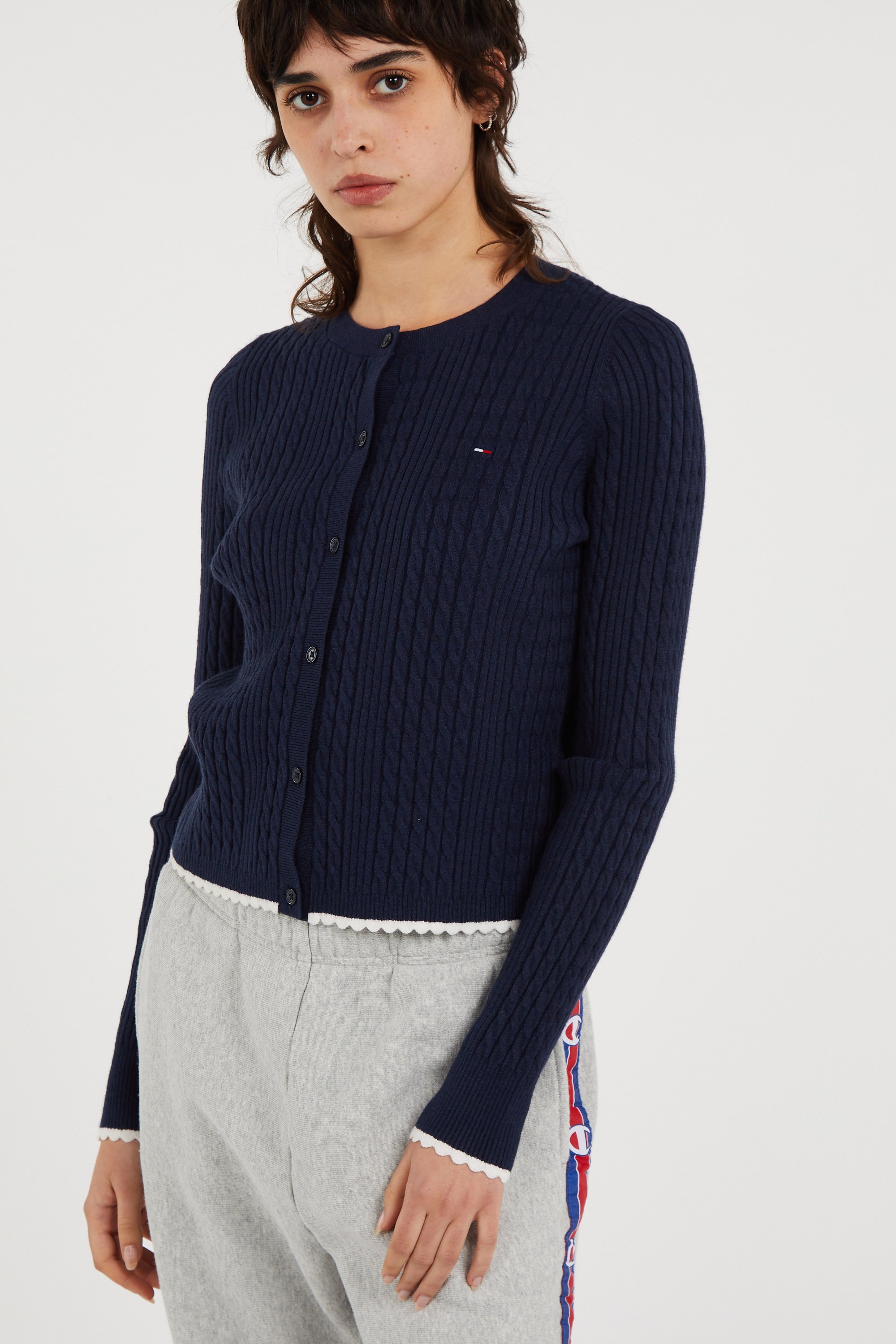 Gilet | Bleu TOMMY JEANS Femme