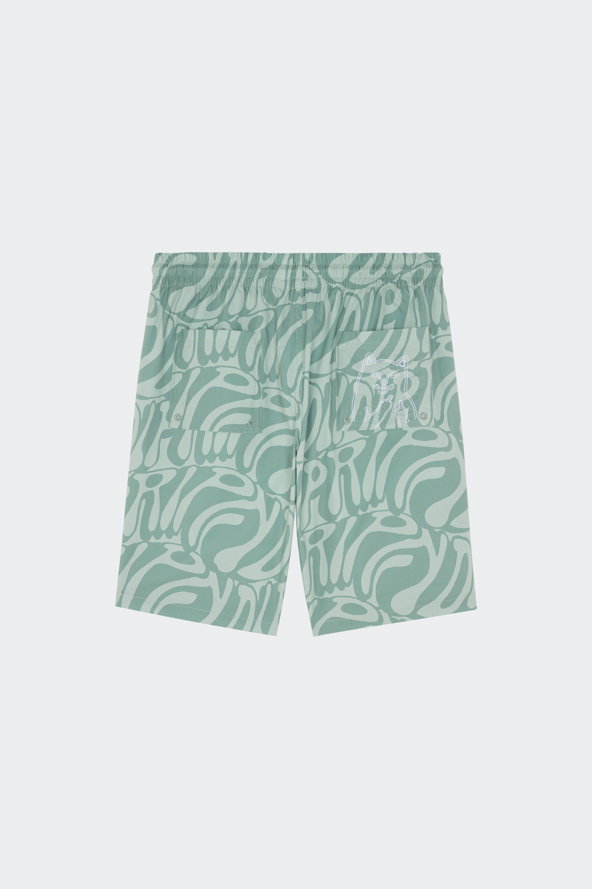 Swim shorts | Green by RIPNDIP Swim shorts Green