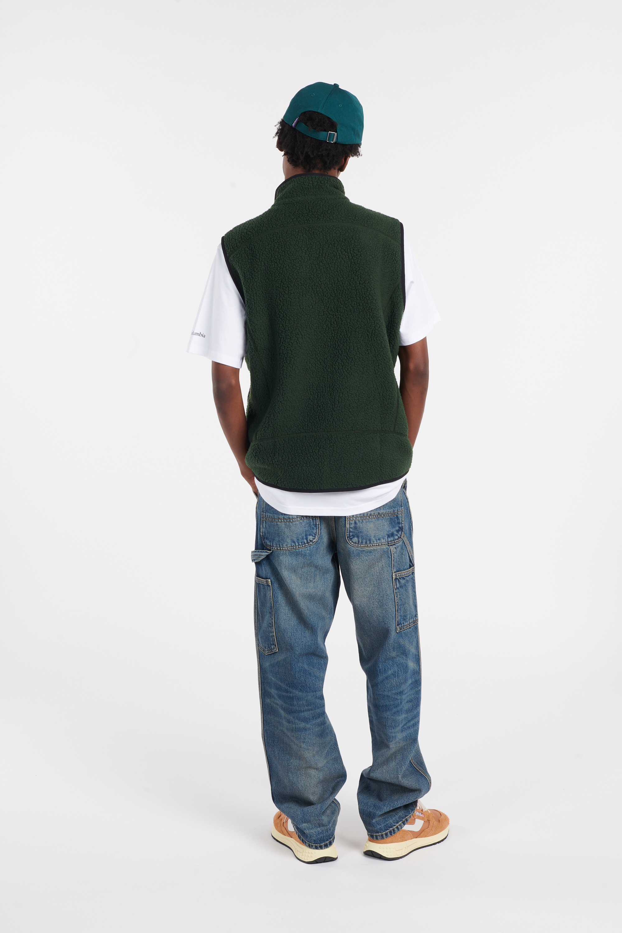 Polaire sans manches Vert