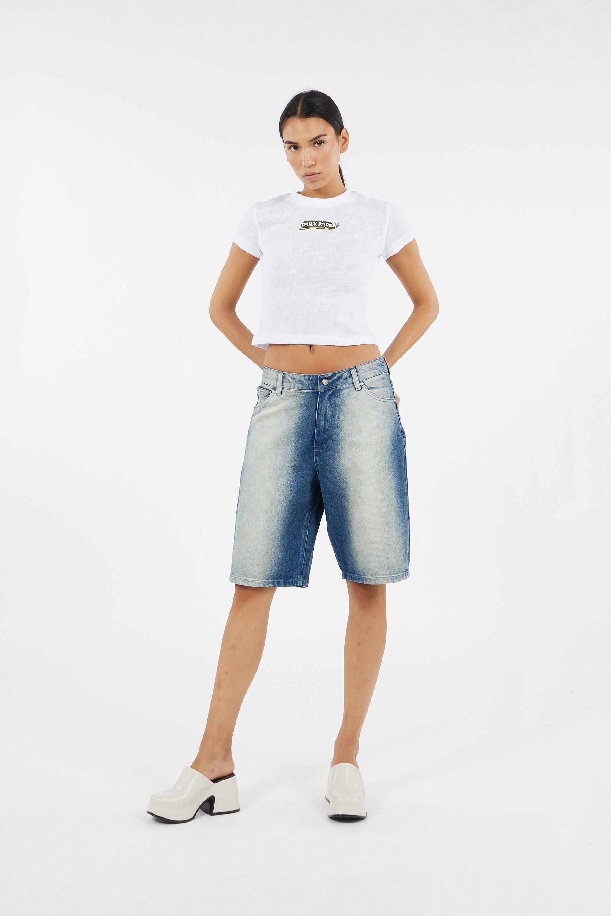 Short DAILY PAPER Bleu