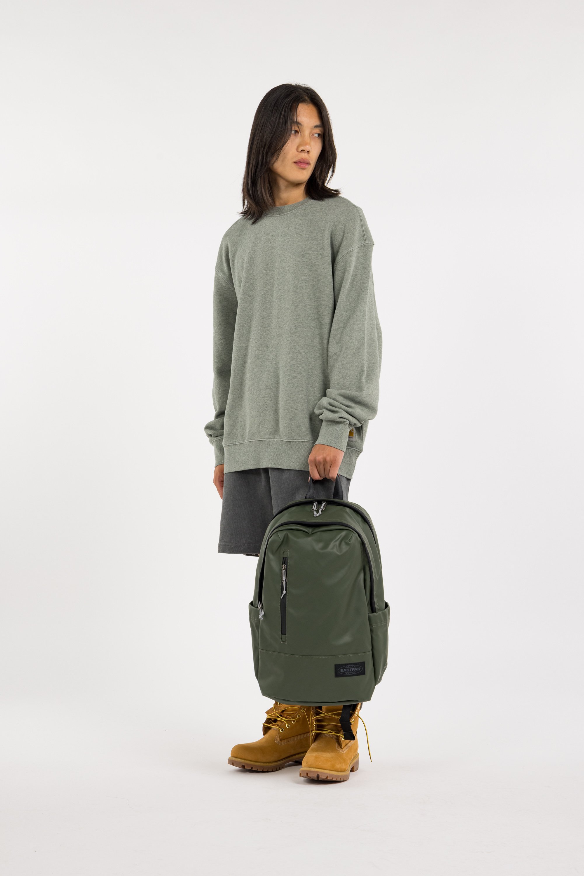 Canvas backpack | Green EASTPAK Men
