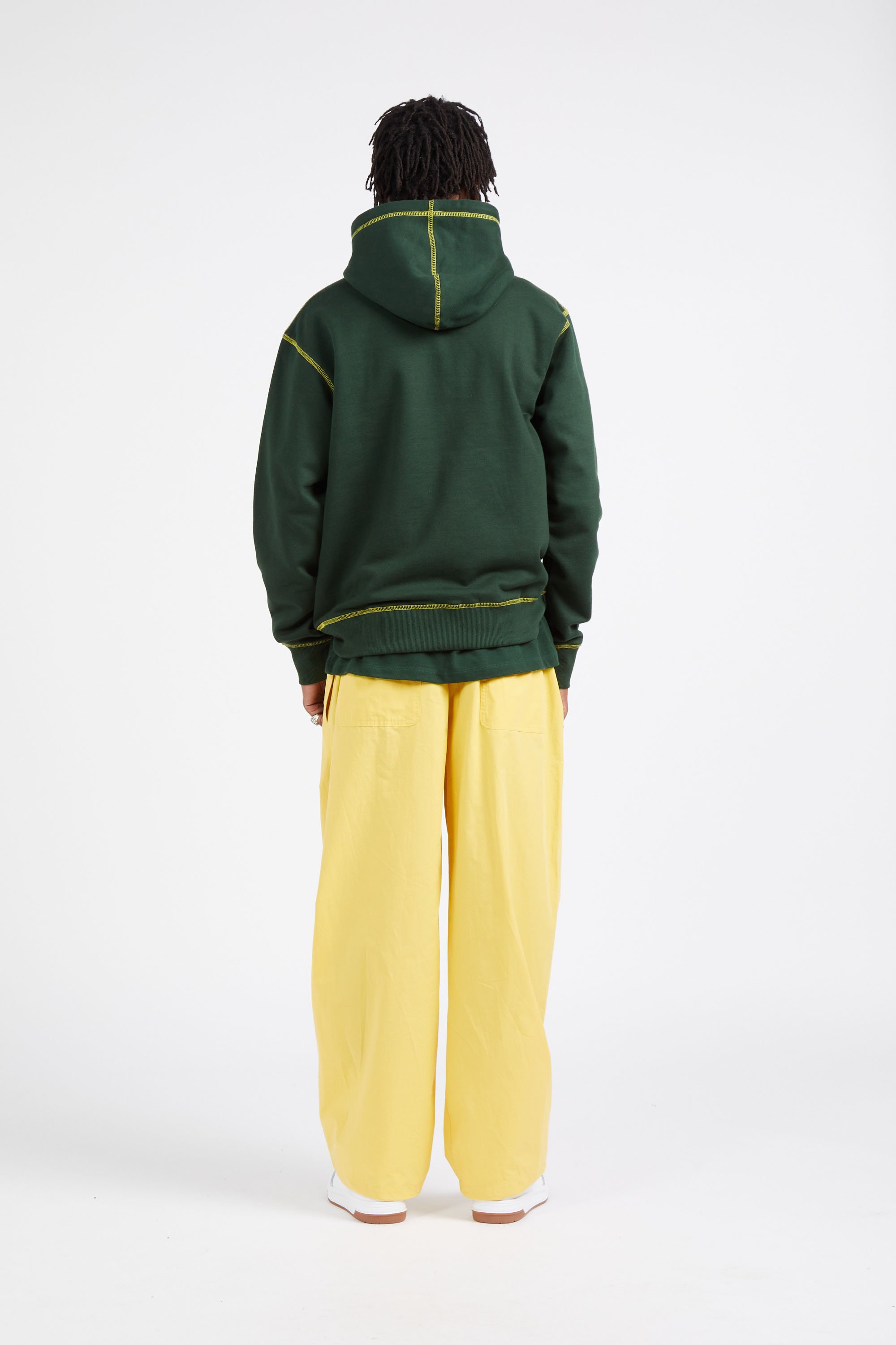 Hoodie | Vert by WALK IN PARIS Hoodie Vert