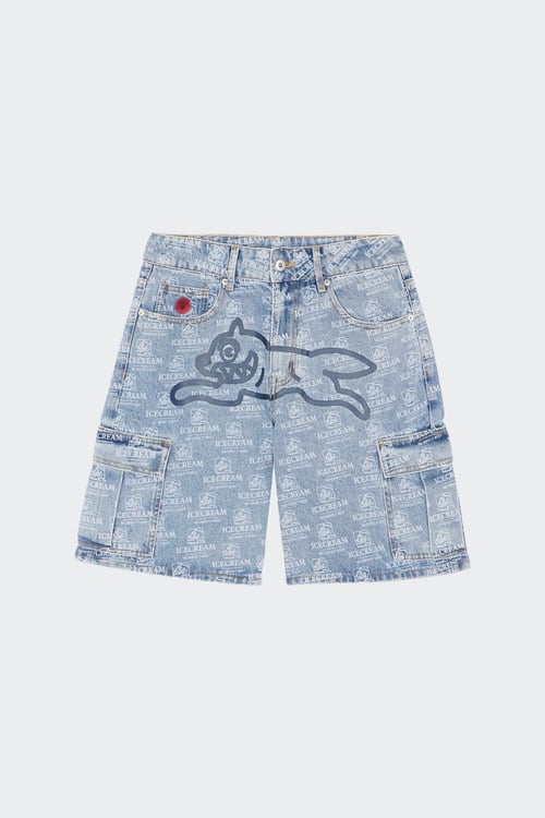 ICE CREAM Short Bleu