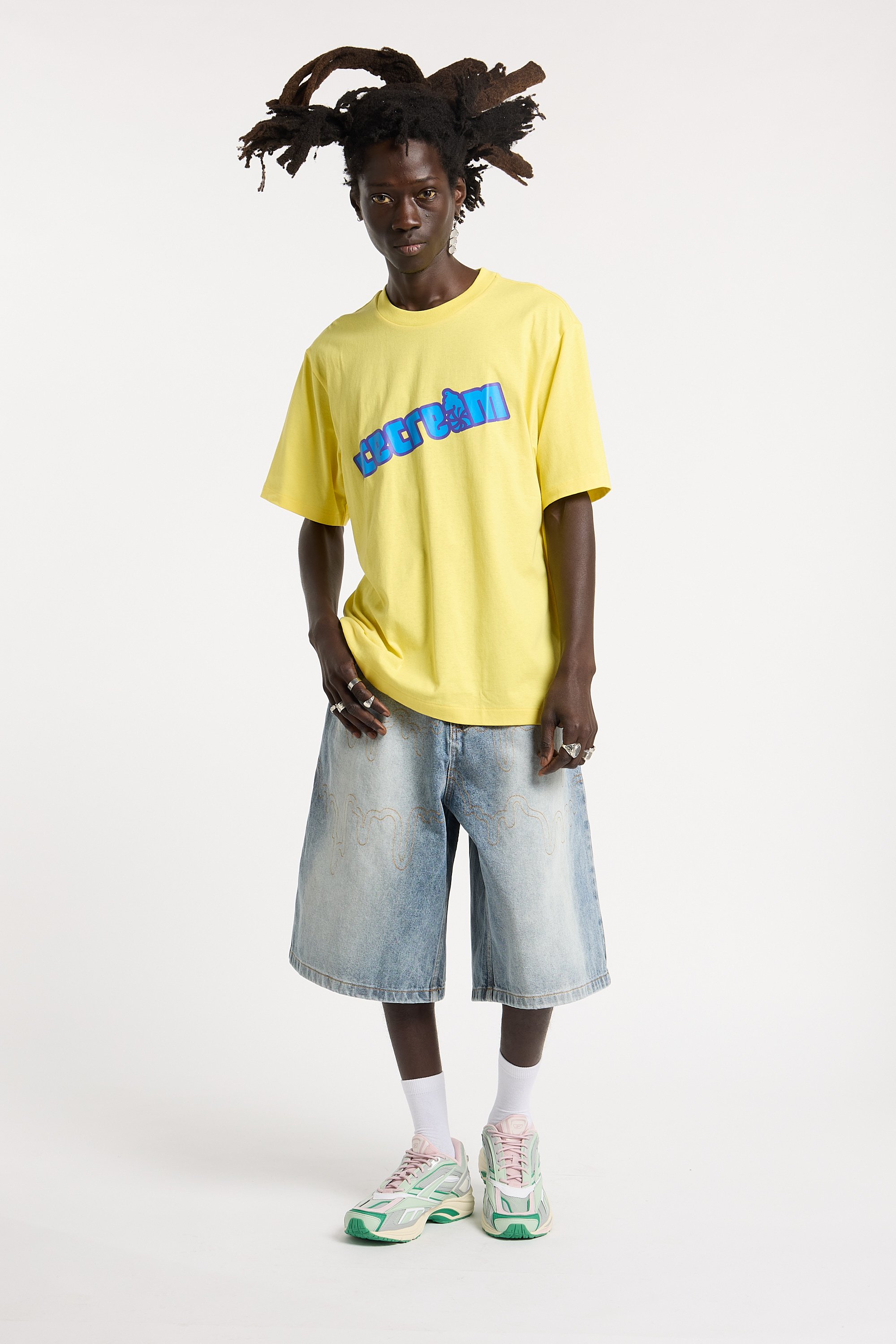 T-shirt ICE CREAM Jaune