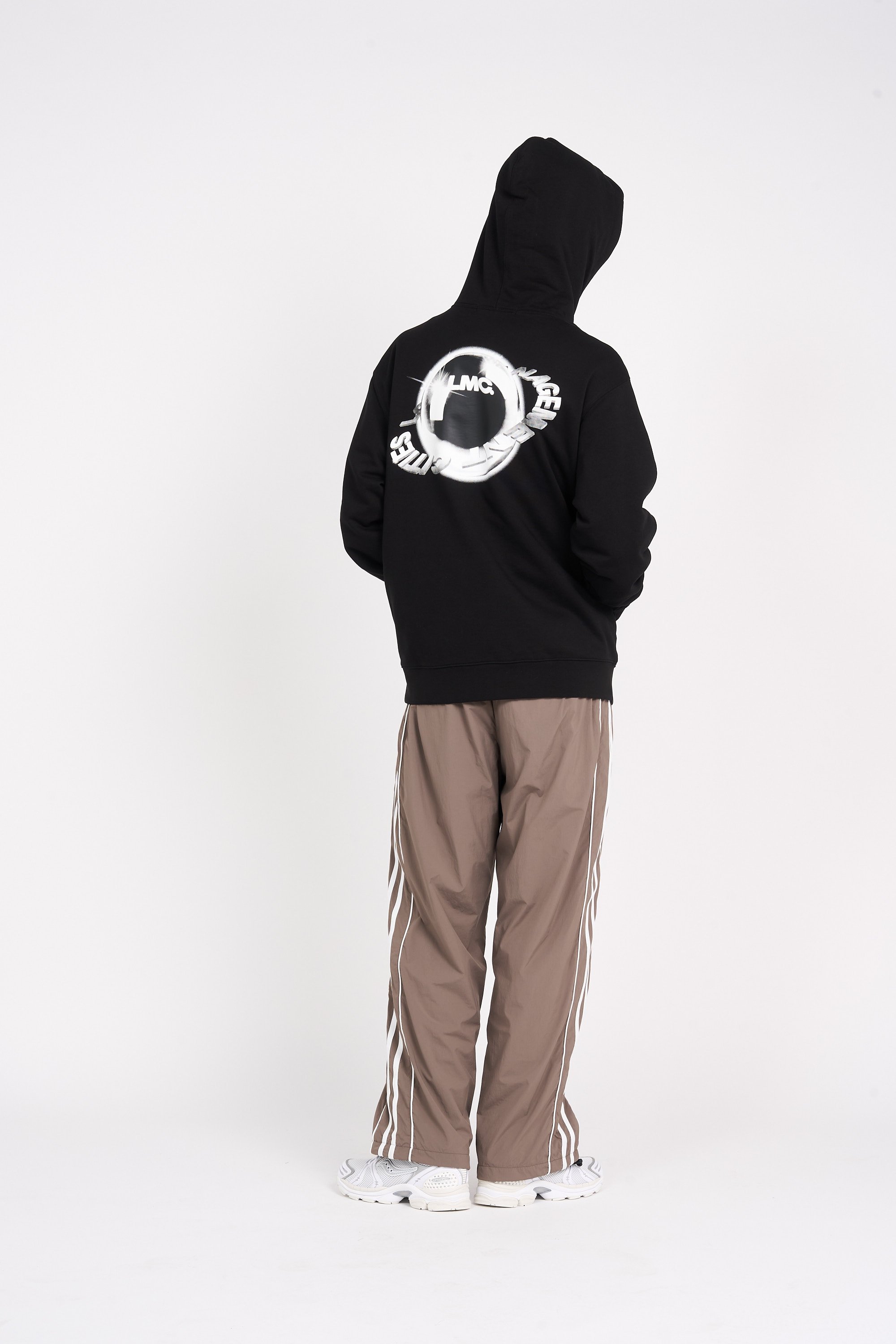 Hoodie | Black LOST MANAGEMENT CITIES Men