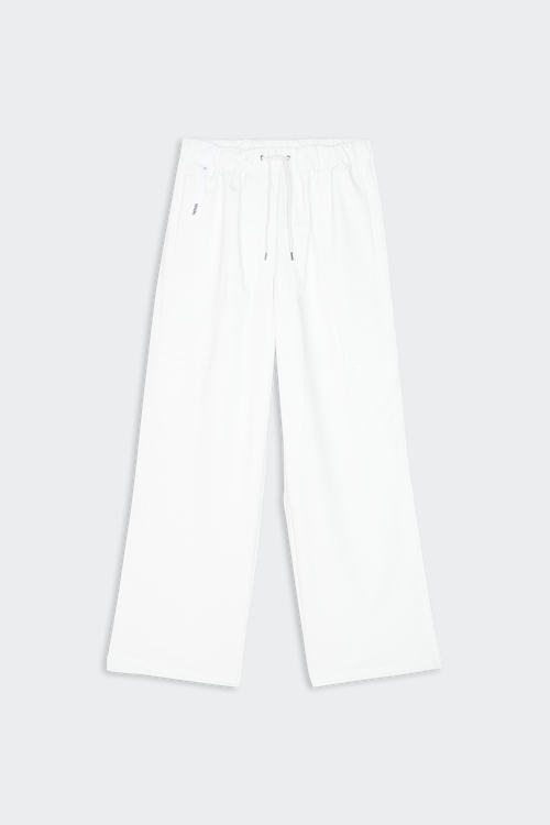 RAINS Pantalon cargo Blanc