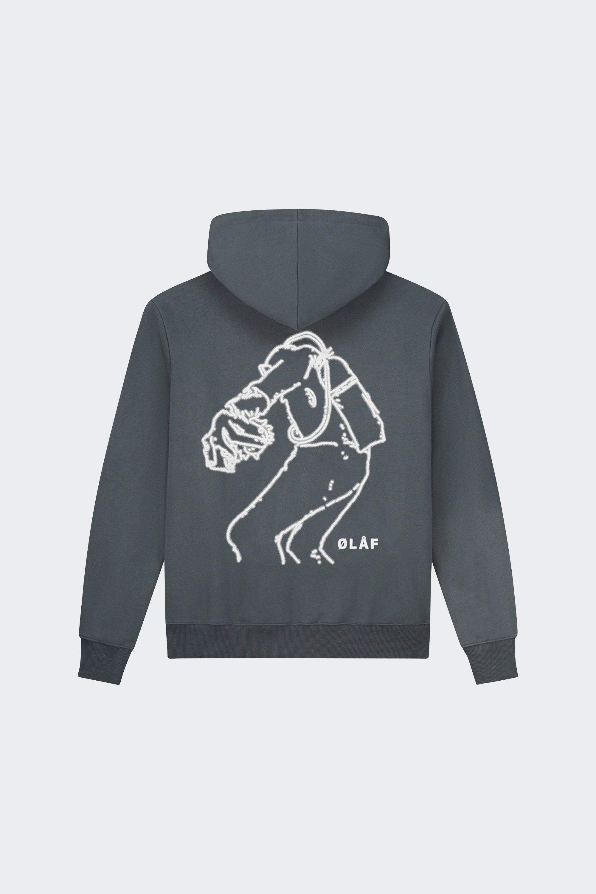 Hoodie | Gris by OLAF Hoodie Gris