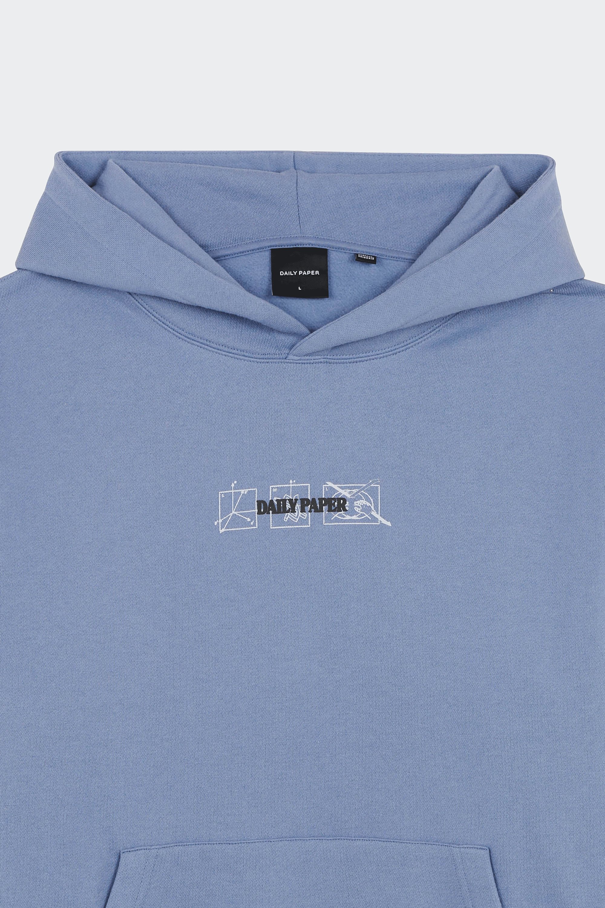 Hoodie | Bleu by DAILY PAPER Hoodie Bleu