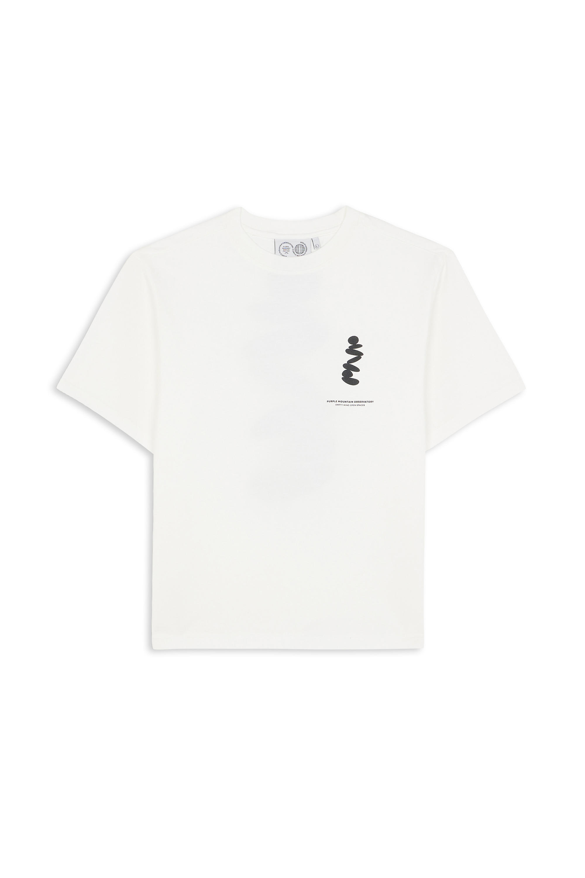 Regular-fit round-neck cotton T-shirt White