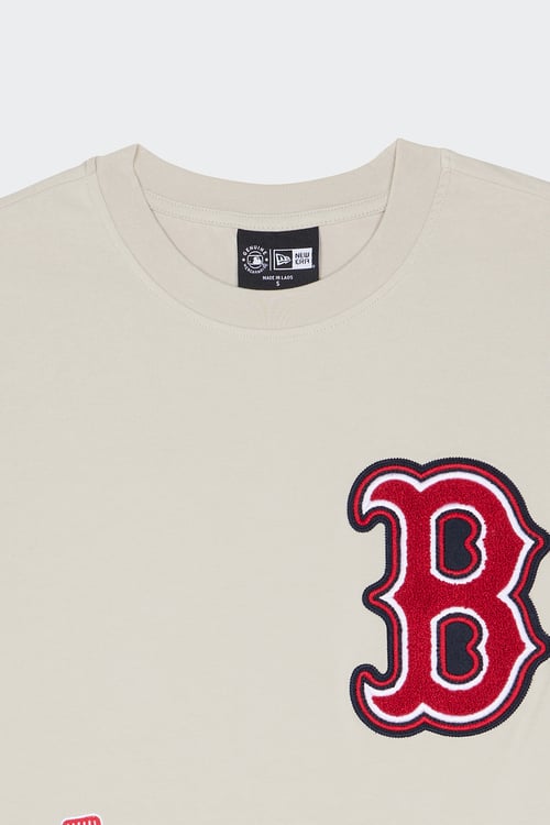 NEW ERA T-shirt Beige