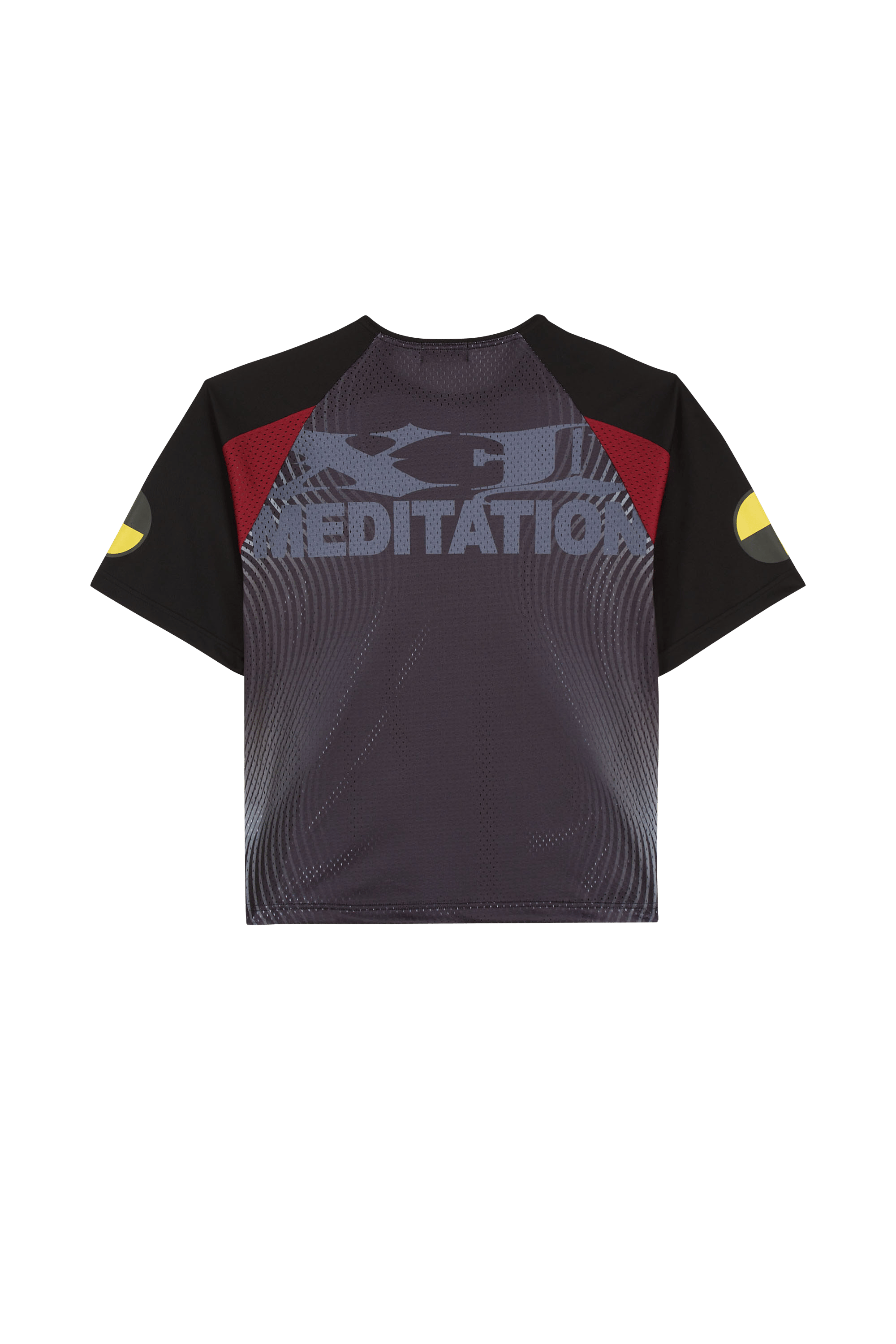 Regular-fit round-neck cotton T-shirt Multicolored