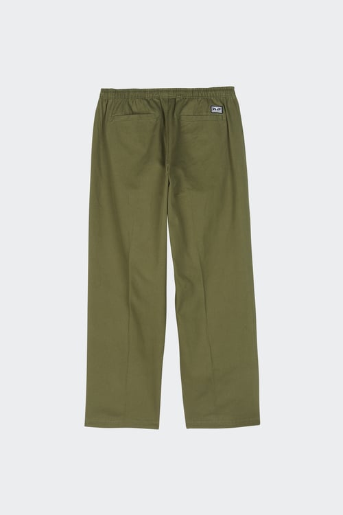OBEY Pantalon Vert