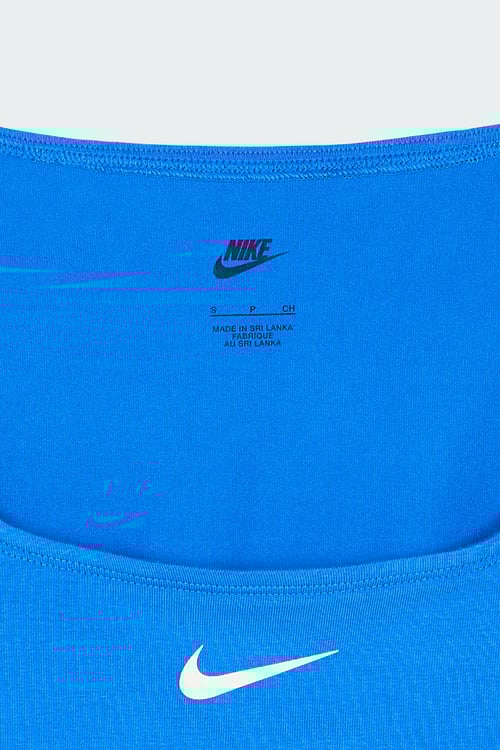 NIKE Top court  Bleu