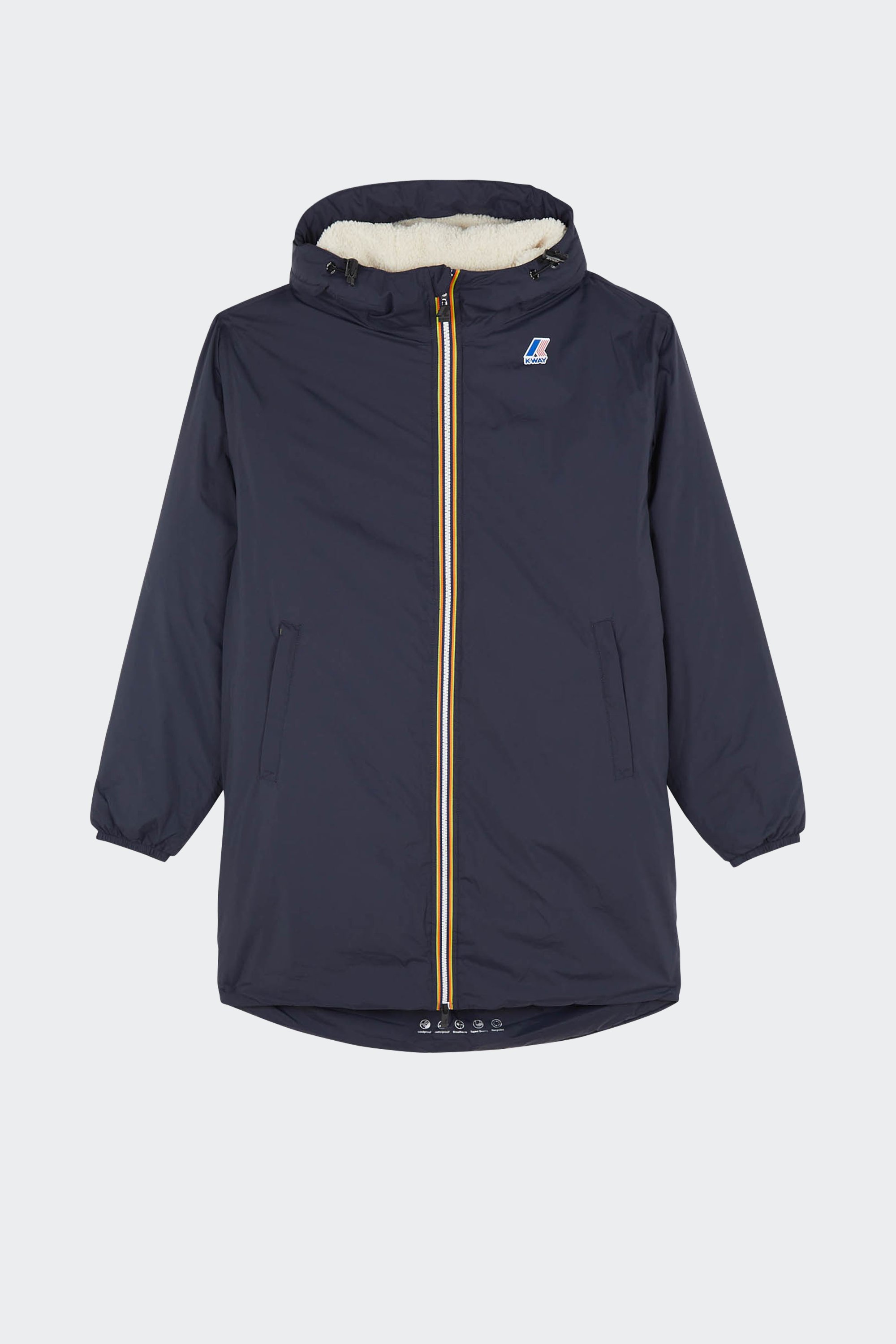 Parka | Bleu by K-WAY Parka Bleu