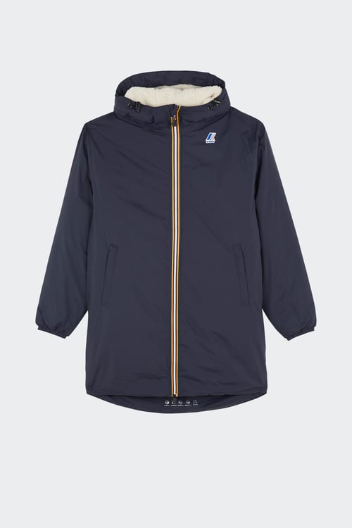 K-WAY Parka Bleu