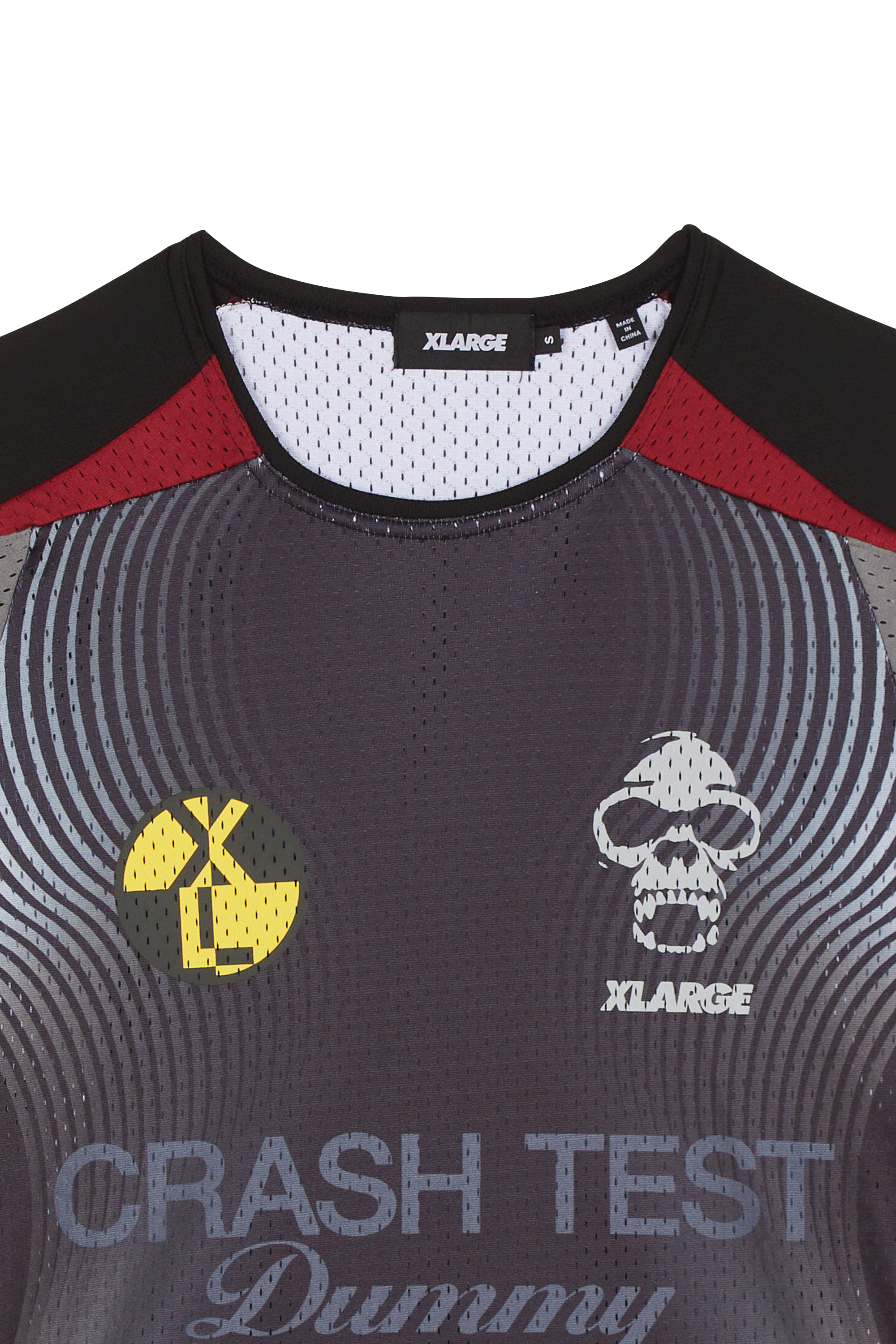 Regular-fit round-neck cotton T-shirt Multicolored