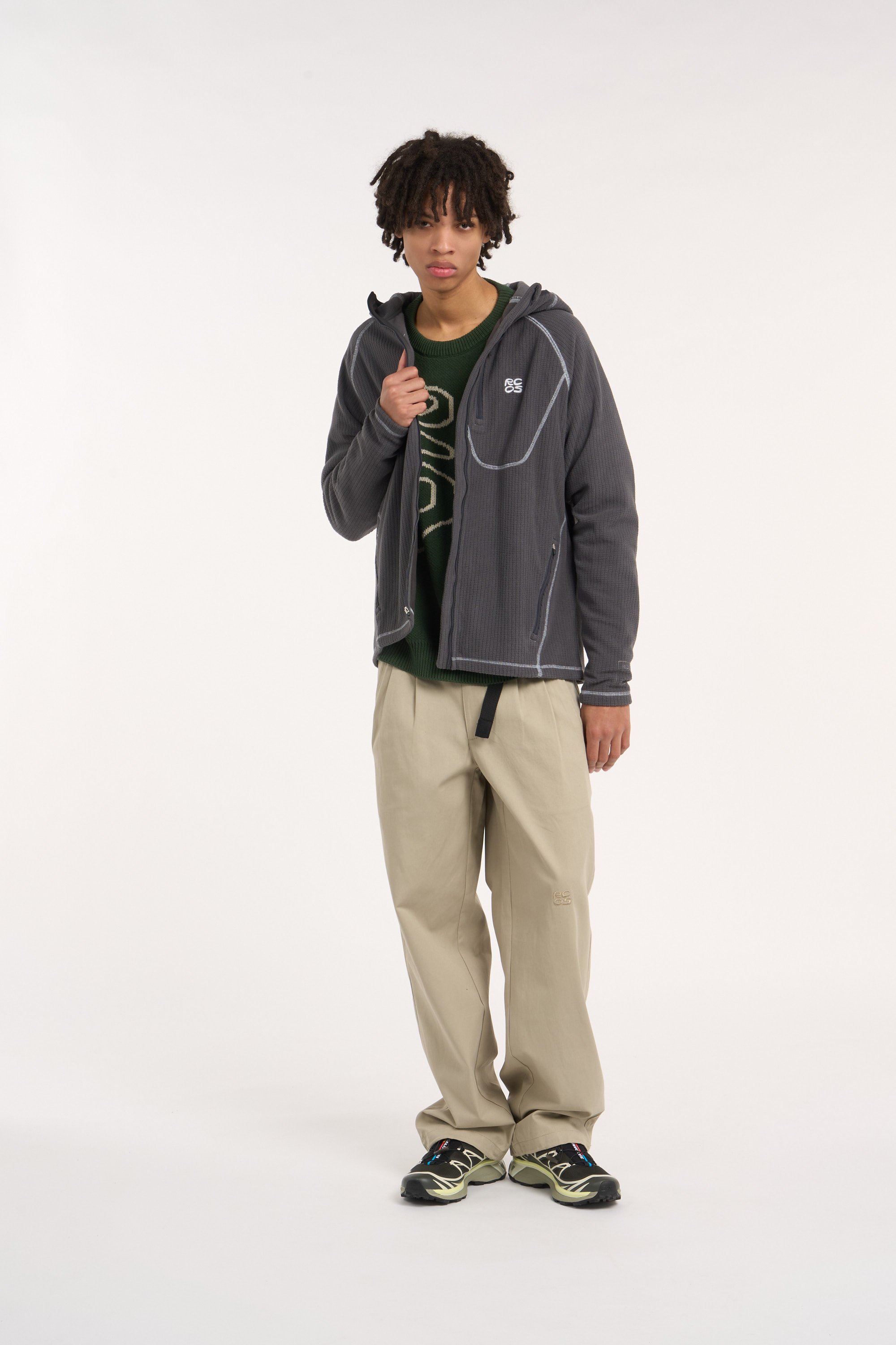 Tommy badge sweatshirt | Grey RC OUTDOOR SUPPLY Men