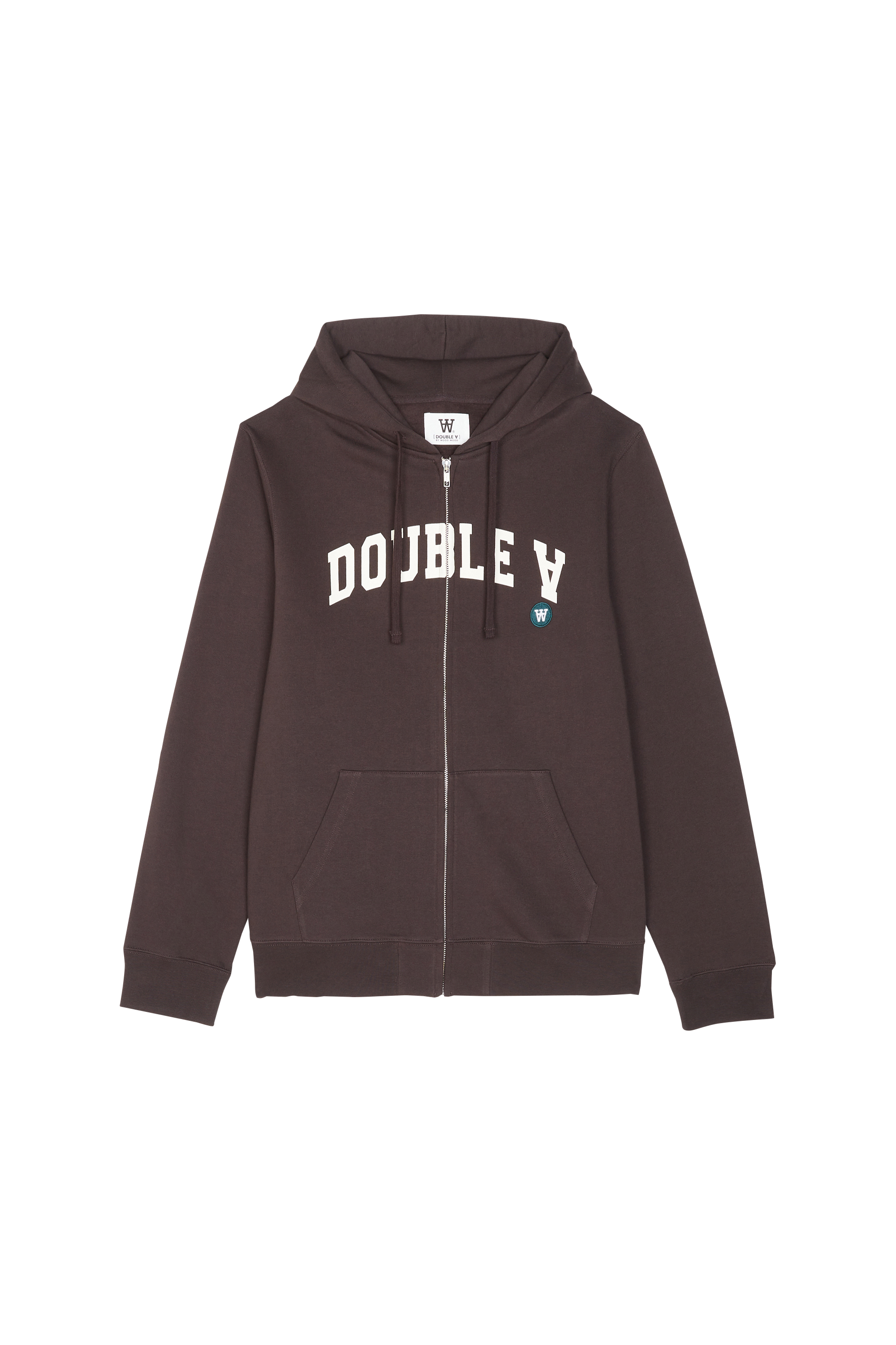 Zip-up hoodie Black