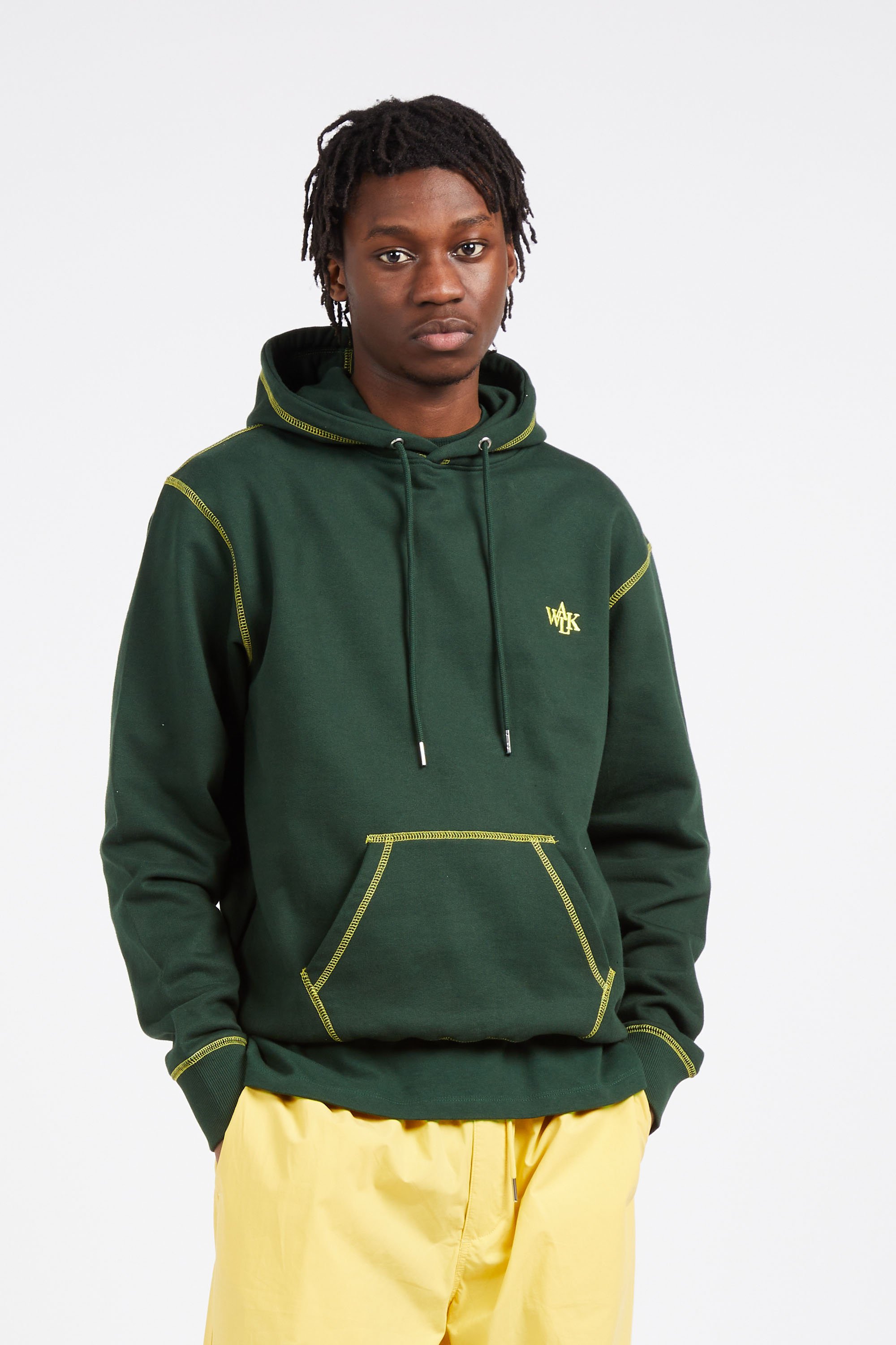 Hoodie | Vert by WALK IN PARIS Hoodie Vert