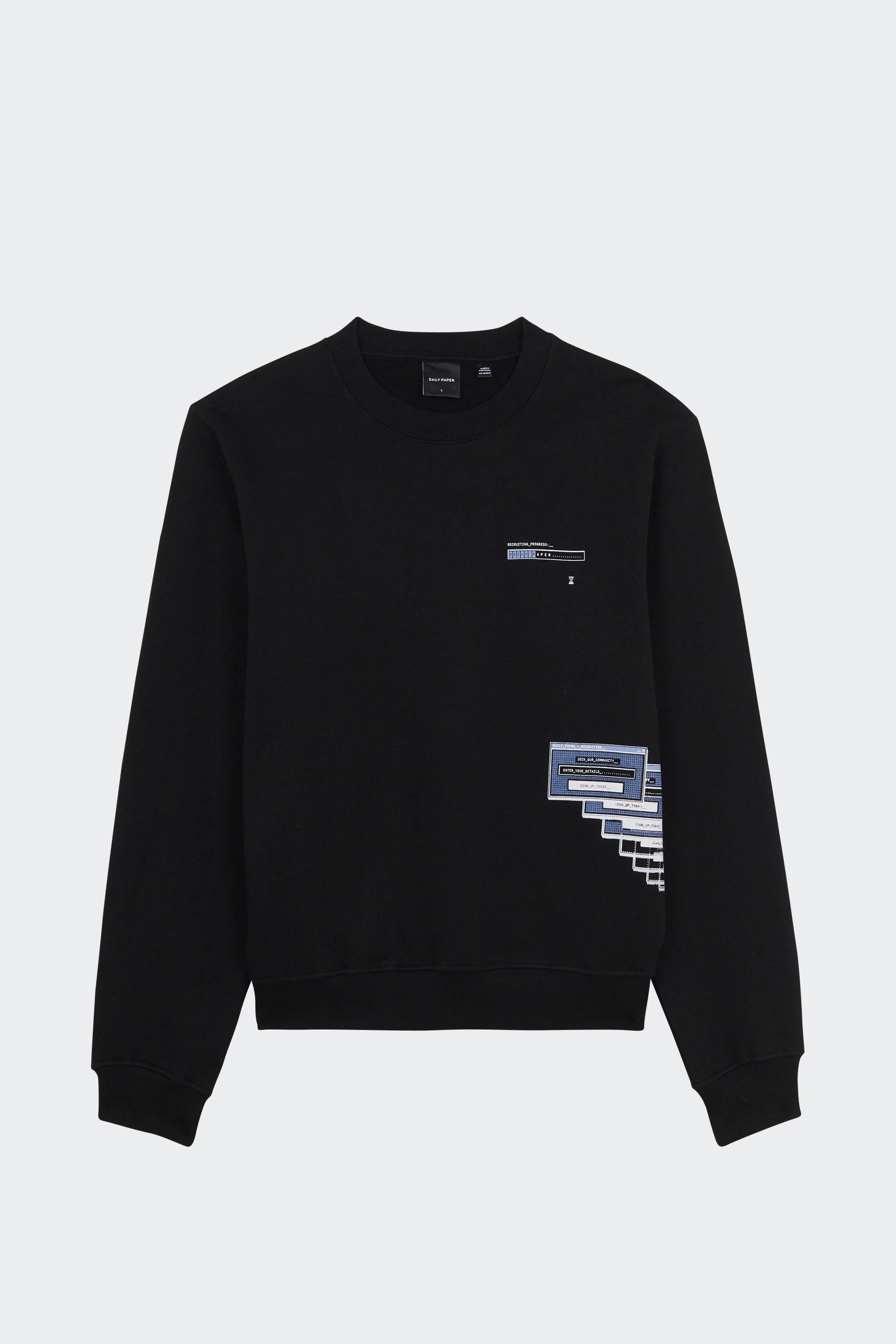 sweatshirt | Black by DAILY PAPER sweatshirt Black