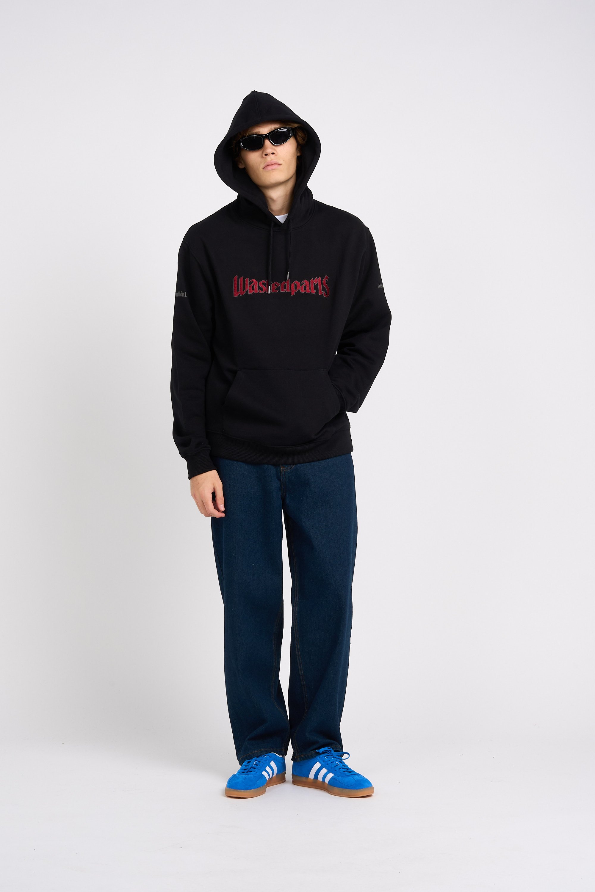 Hoodie | Black by WASTED Hoodie Black